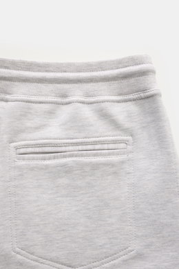 Brunello Cucinelli Sweathose hellgrau meliert