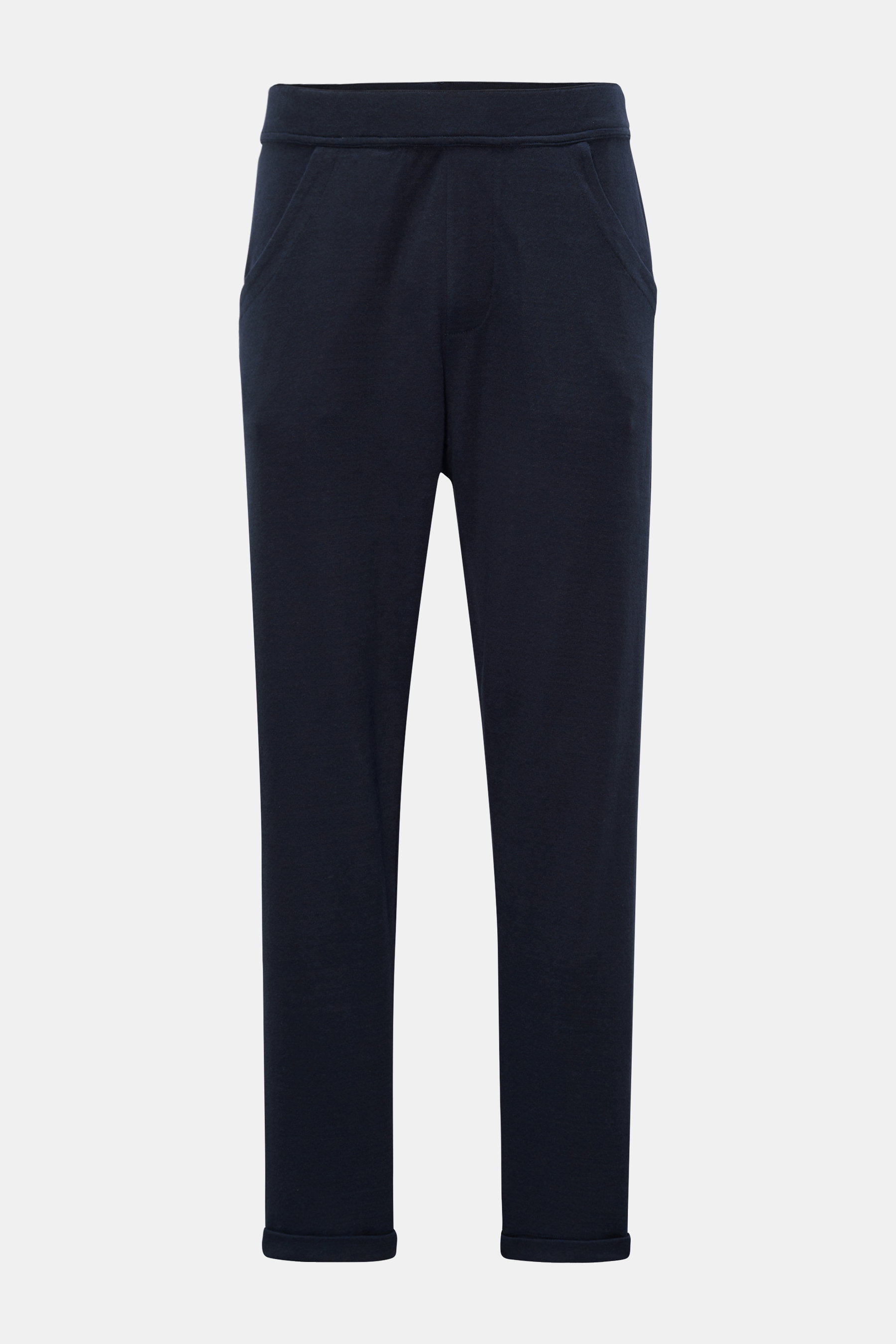 Majestic Filatures Leinen Sweathose navy
