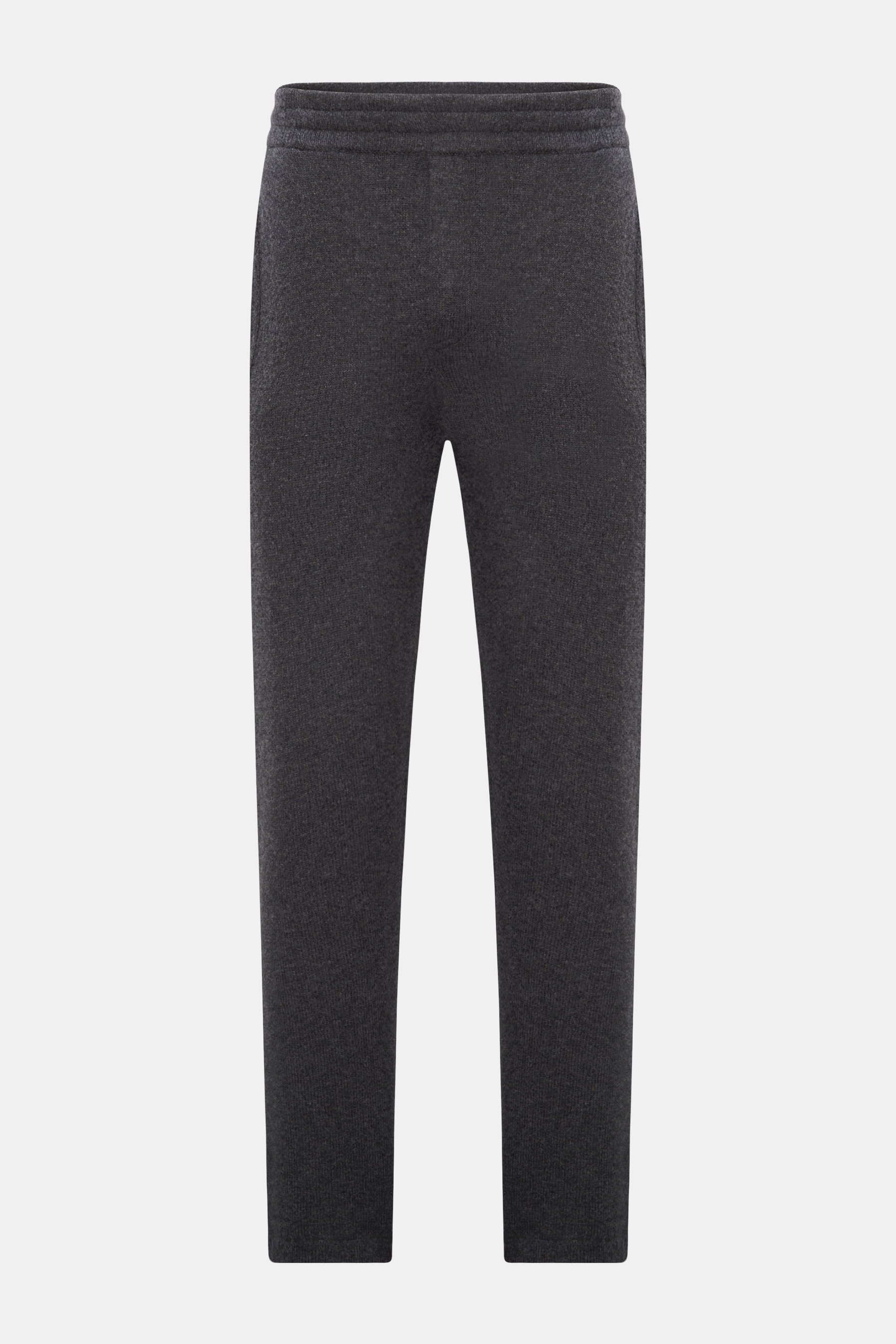 von Braun Cashmere Jogpants dunkelgrau meliert