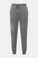 von Braun Cashmere sweatpants grey mottled