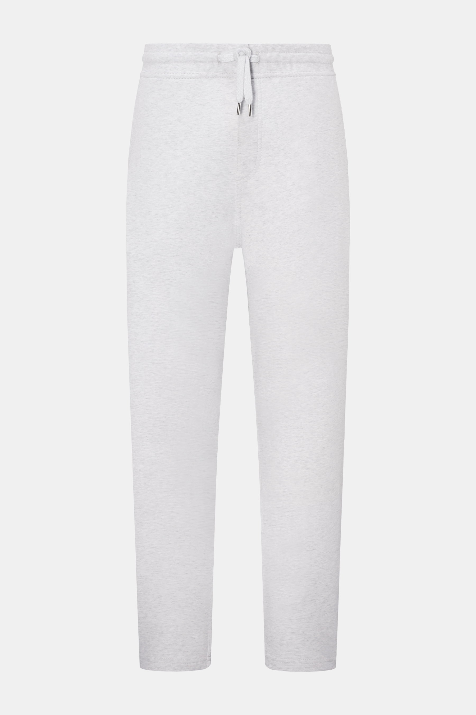 Brunello Cucinelli Sweathose hellgrau meliert
