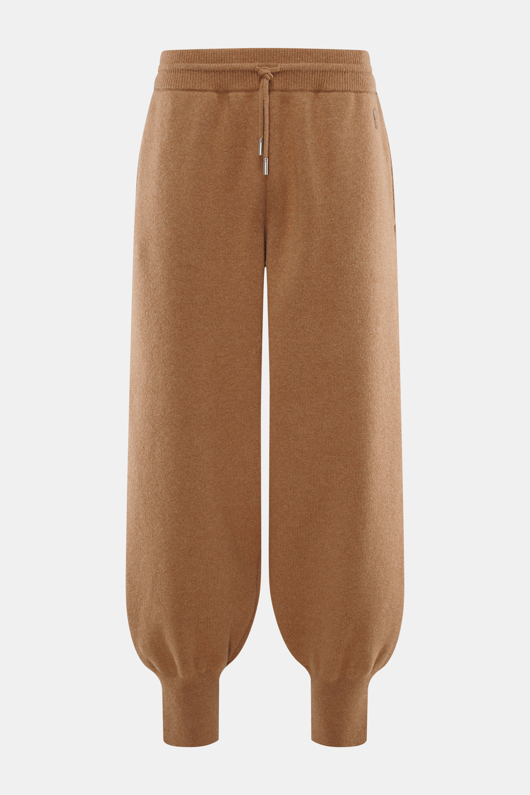 Ami Paris Merino Jogpants hellbraun