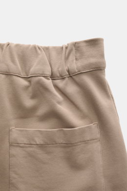 04651/ A trip in a bag Sweathose 'If' taupe