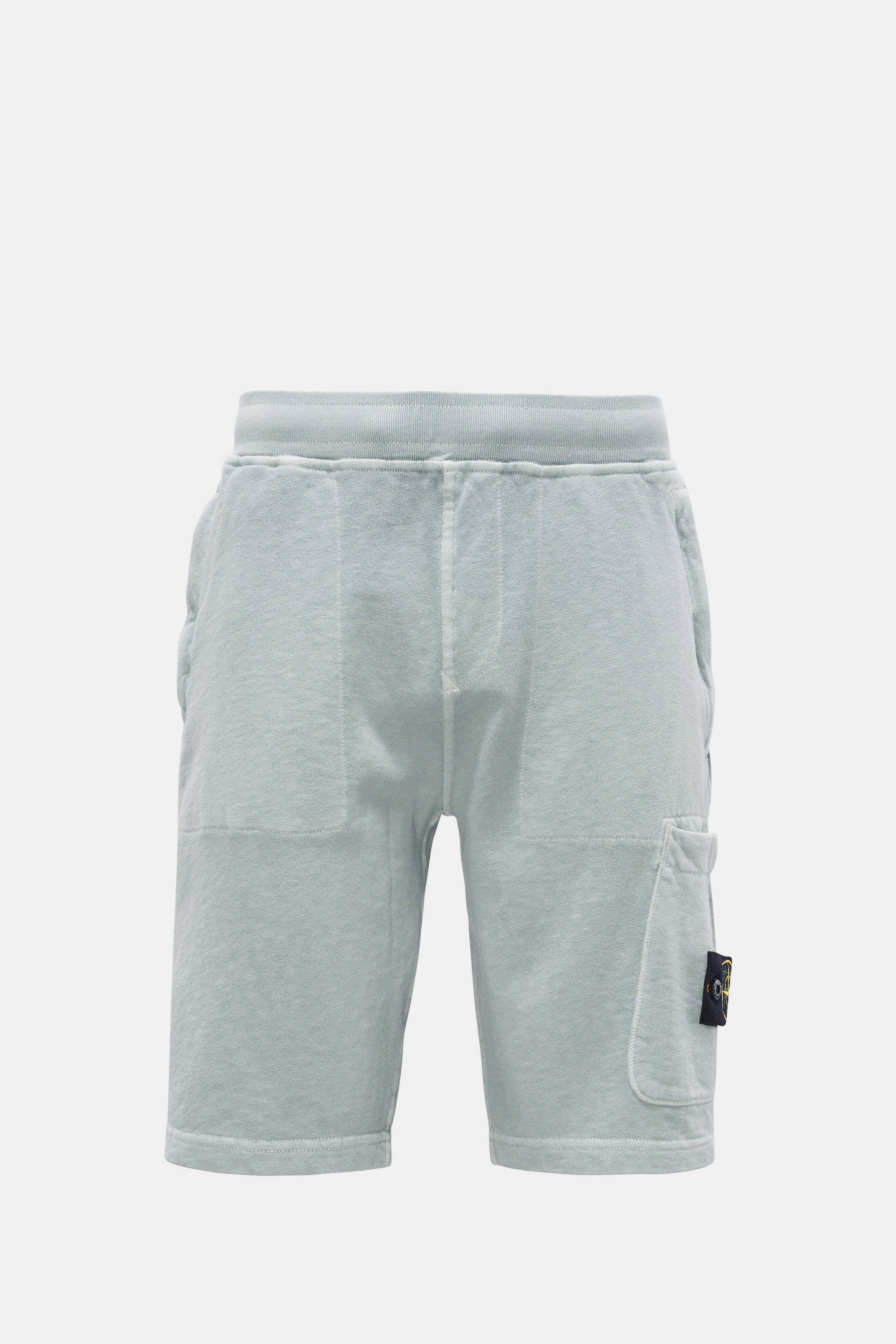 Stone Island Cargo-Sweatshorts rauchblau