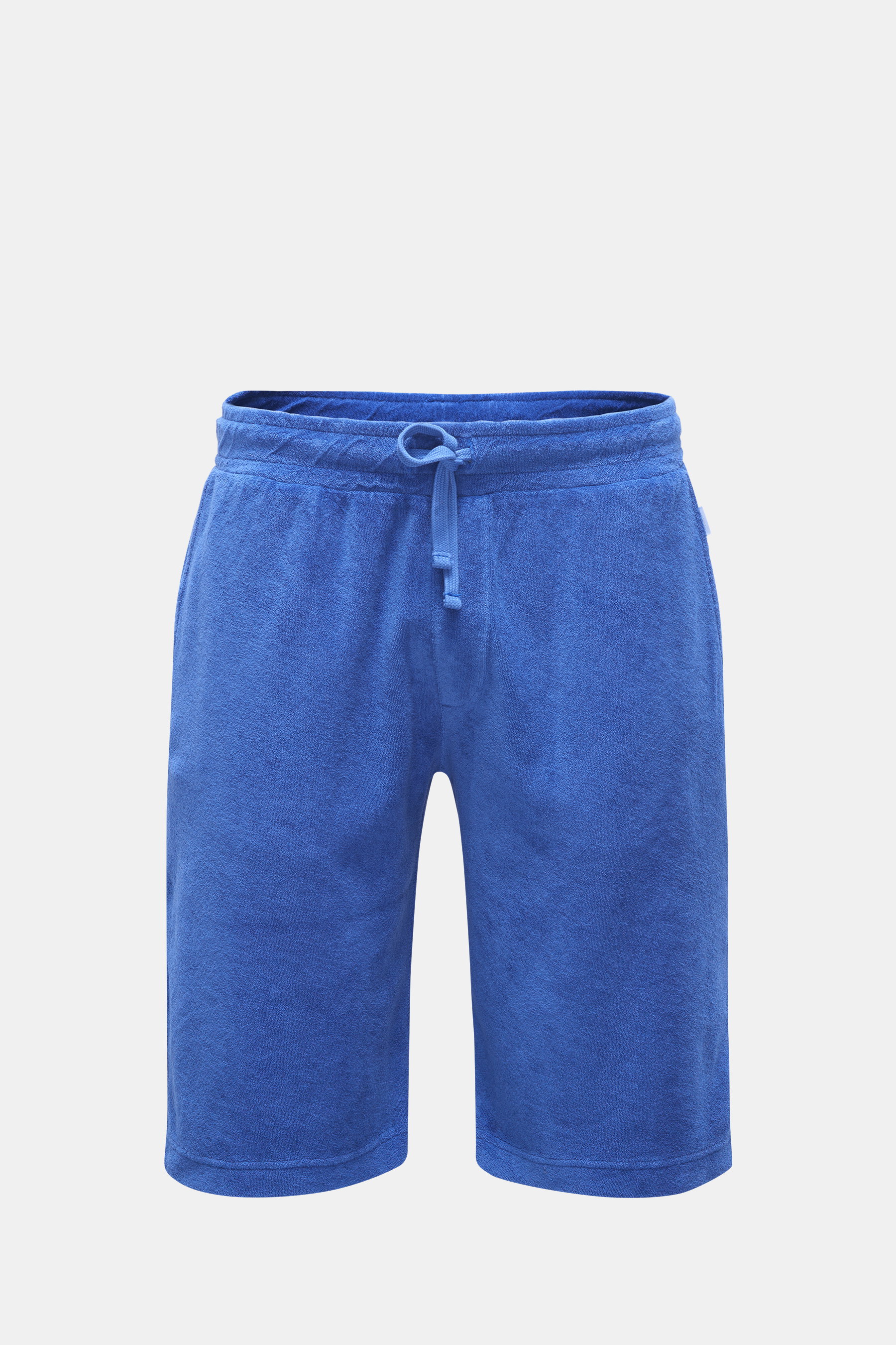 04651/ A trip in a bag Frottee-Bermudas 'Oyster' blau