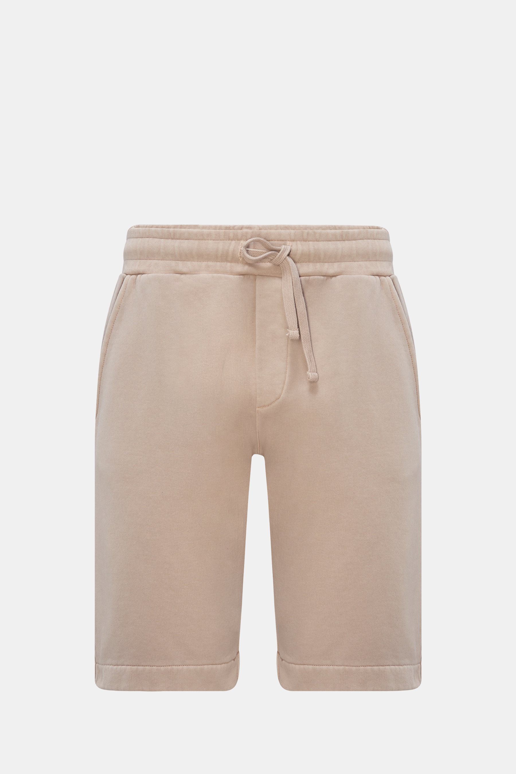 04651/ A trip in a bag Sweatbermudas beige