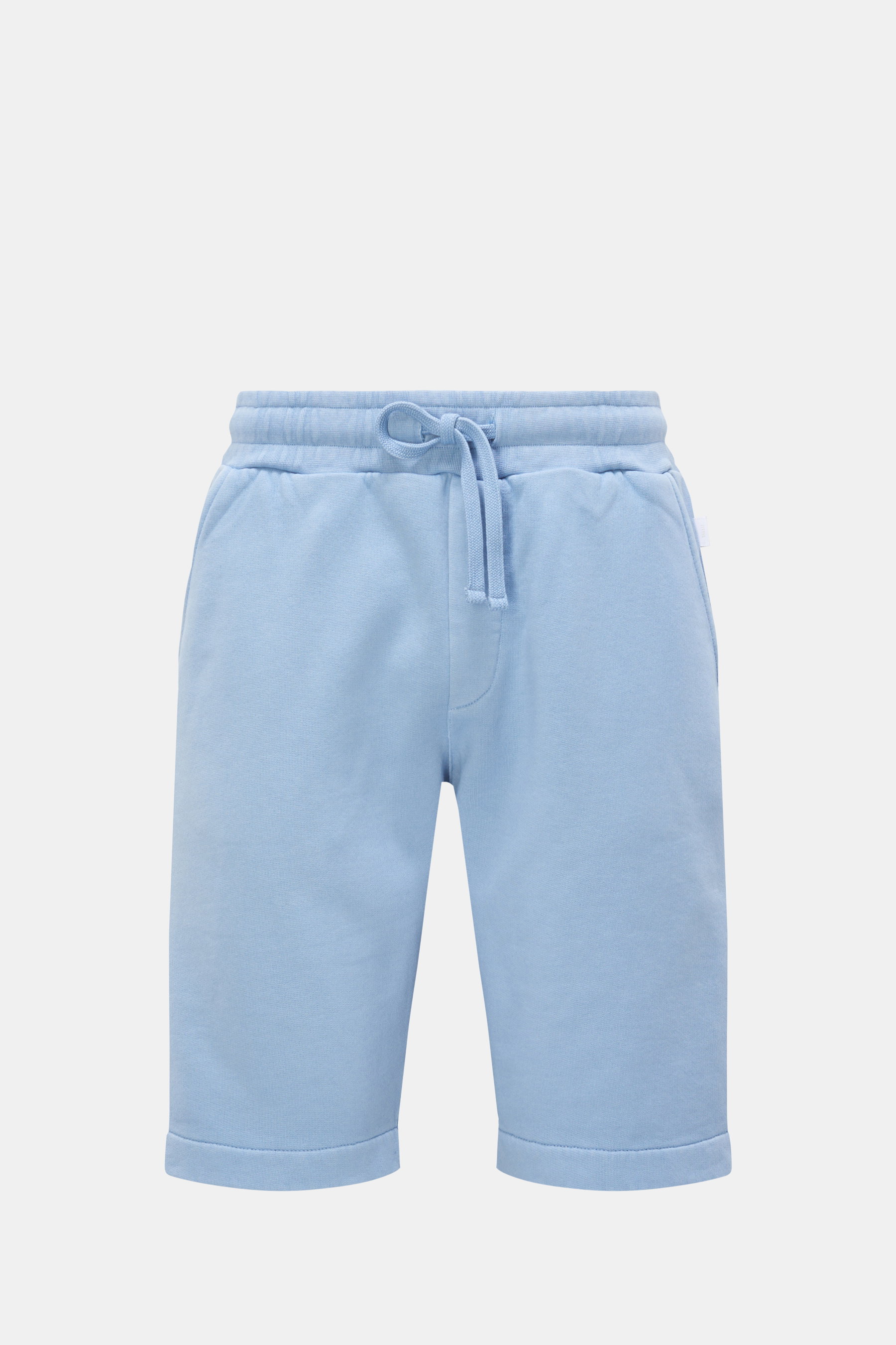 04651/ A trip in a bag Sweatbermudas rauchblau