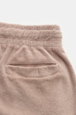 04651/ A trip in a bag Frottee-Bermudas 'Oyster' beige