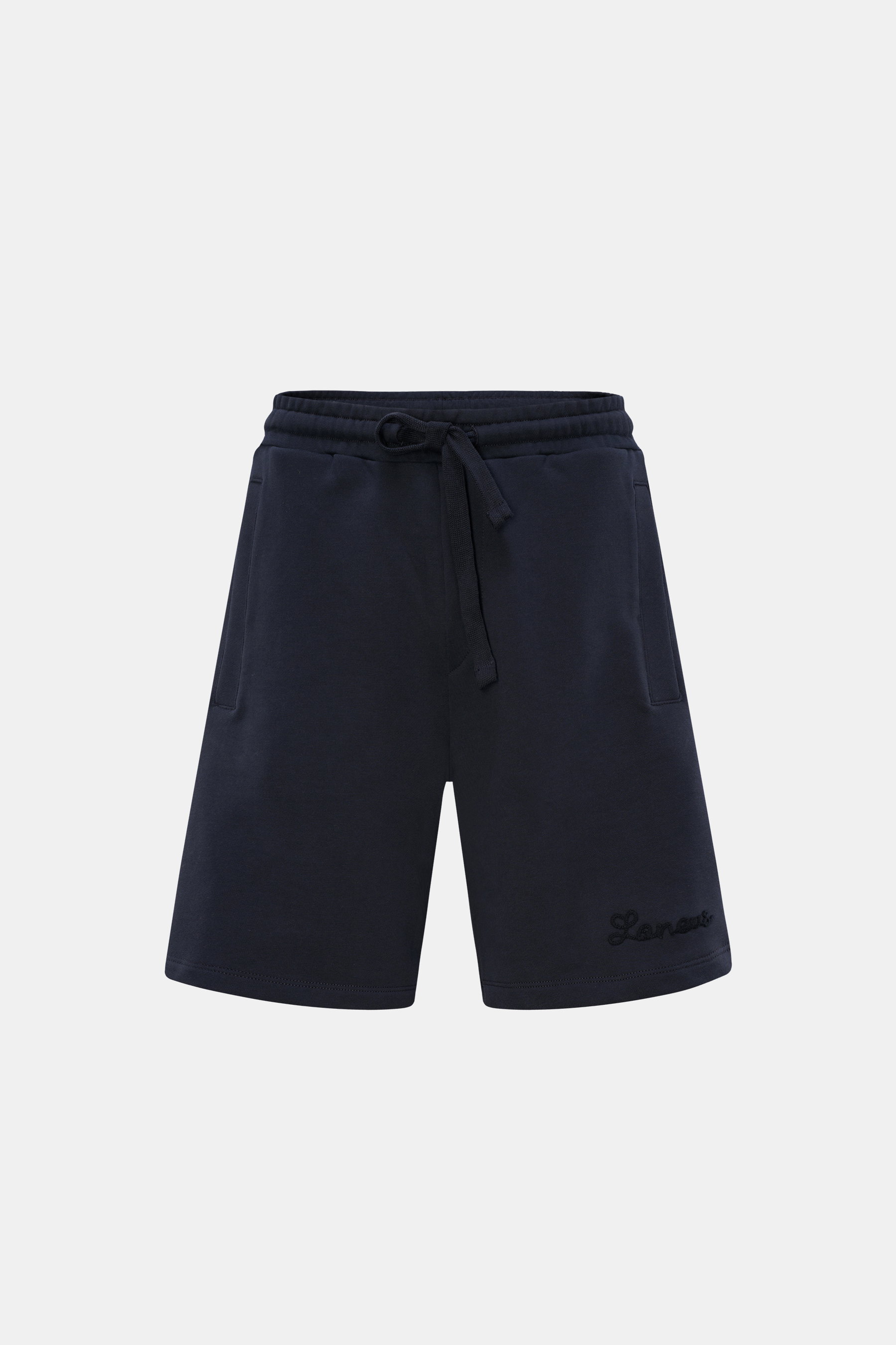 Laneus Sweat-Shorts navy