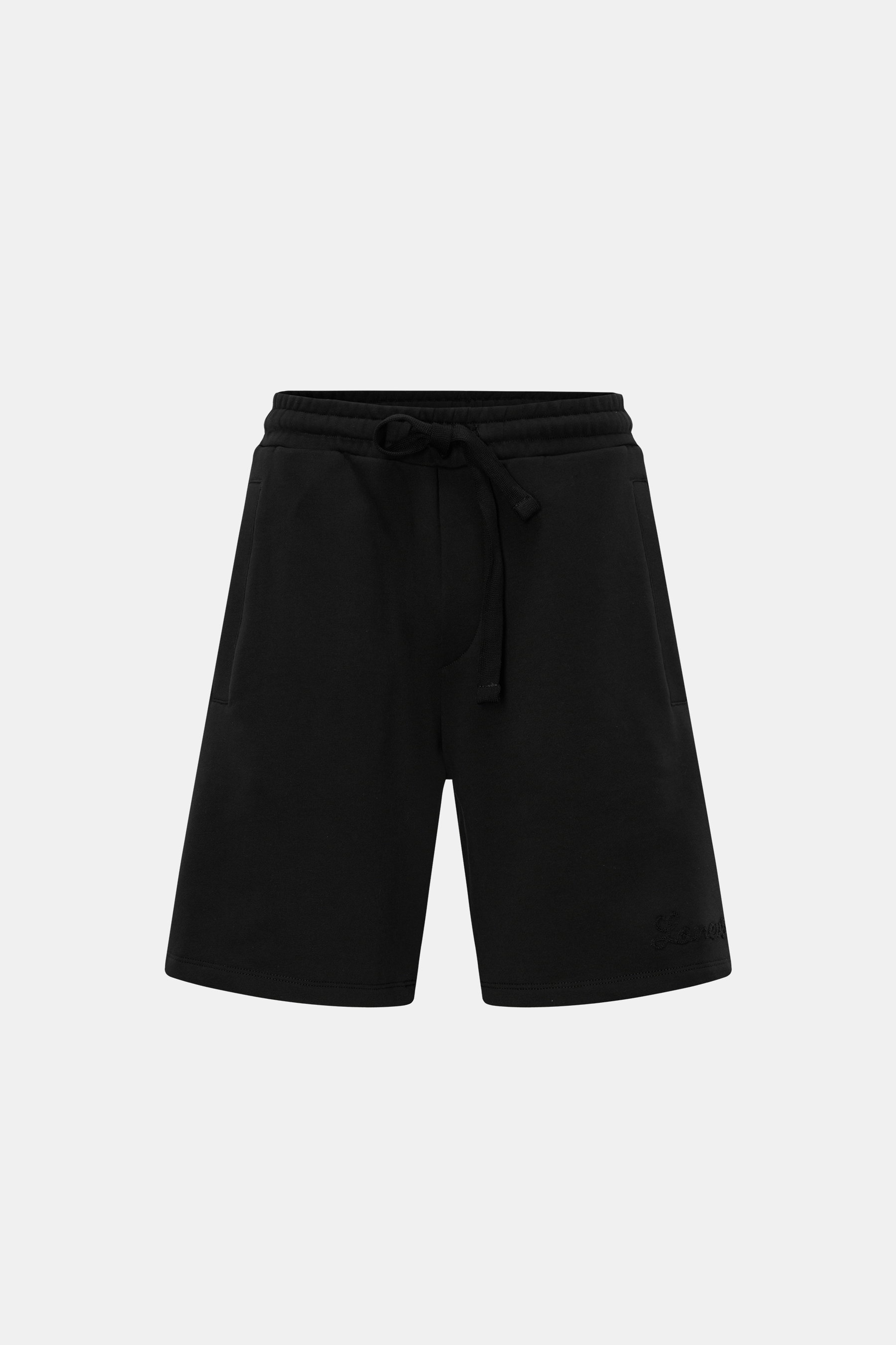 Laneus Sweat-Shorts schwarz