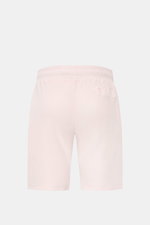 04651/ A trip in a bag Frottee-Shorts 'Terry' rosé, Rückansicht, weicher Baumwoll-Frottee, Regular Fit, elastischer Bund, französische Taschen, Leistentasche.