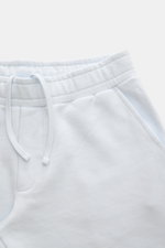 04651/ A trip in a bag Sweat-Shorts 'CL' pastellblau, Front nah, elastischer Bund mit Tunnelzug, weicher Griff, Regular Fit, französische Taschen.