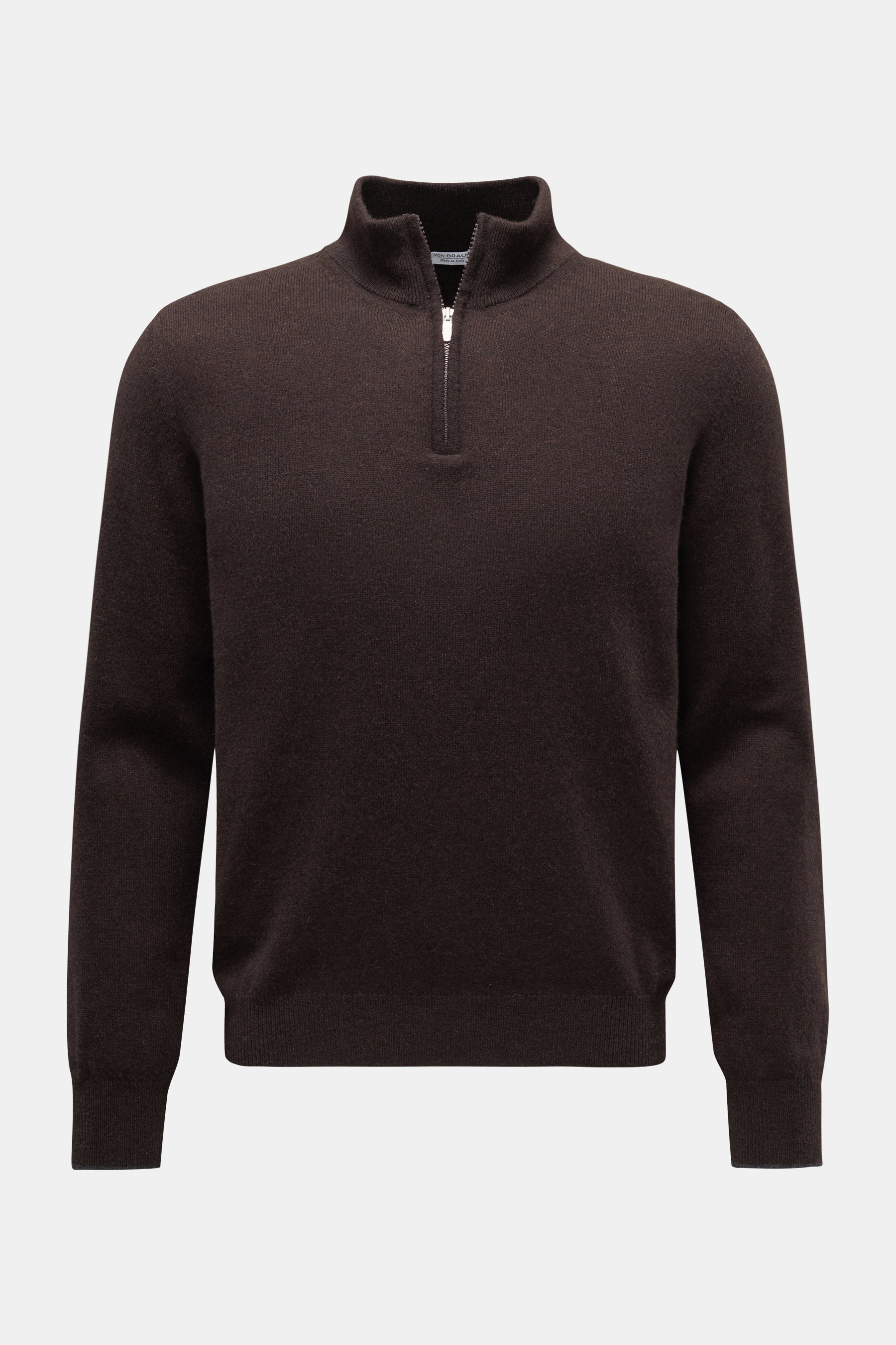 von Braun Cashmere Troyer dunkelbraun