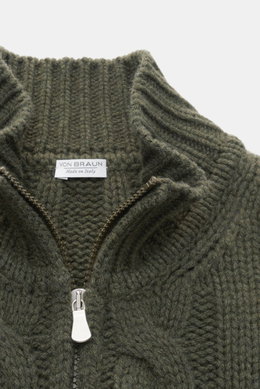 von Braun Cashmere Troyer oliv
