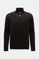 von Braun Cashmere Troyer dunkelbraun