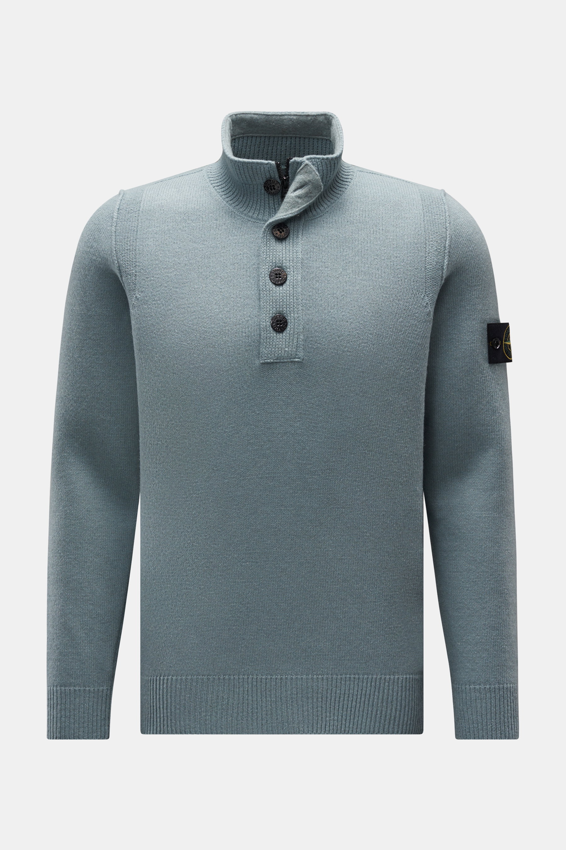 Stone Island Troyer 'Lambswool' graublau