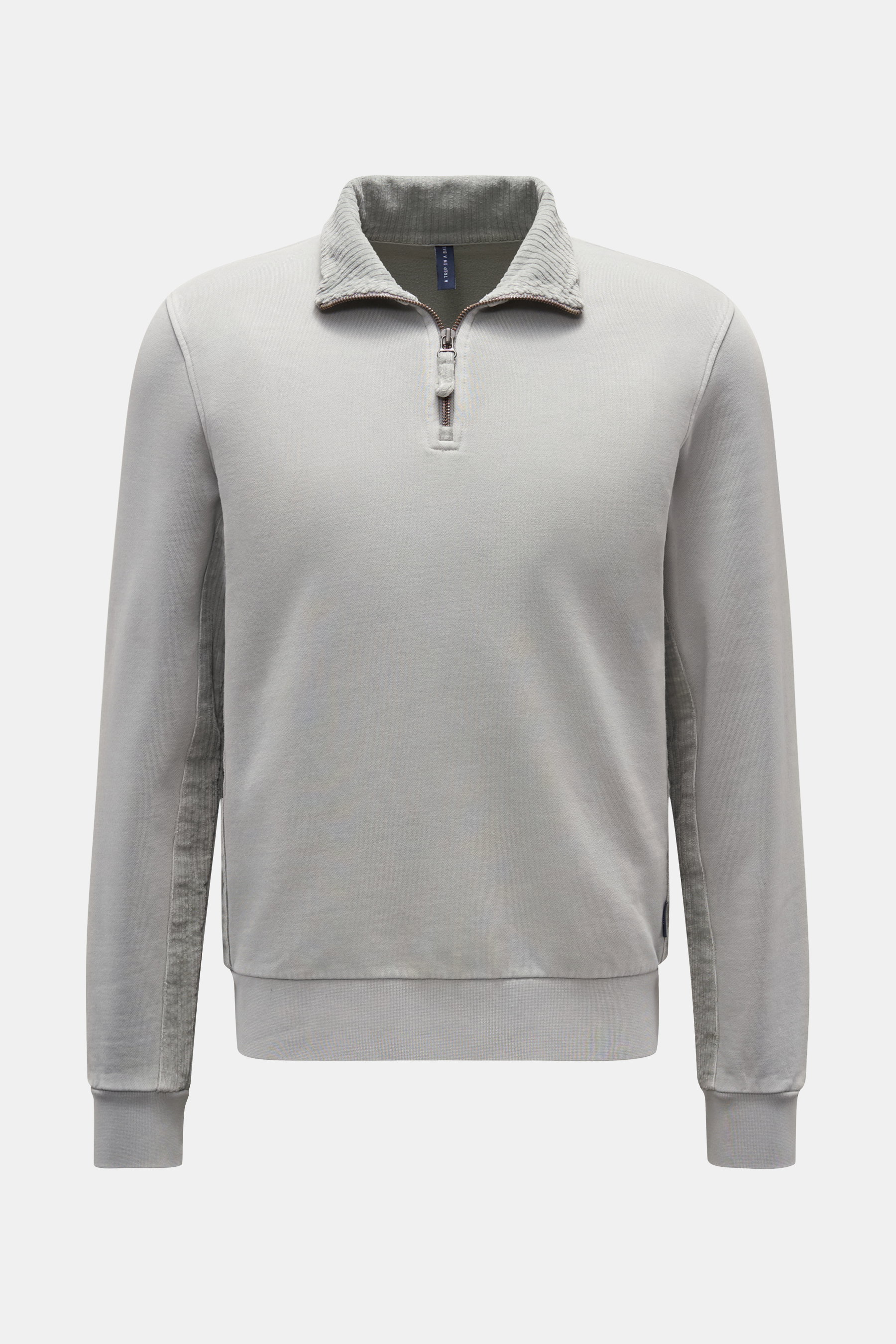 Sweat-Troyer 'AF 1/4 Zip' hellgrau