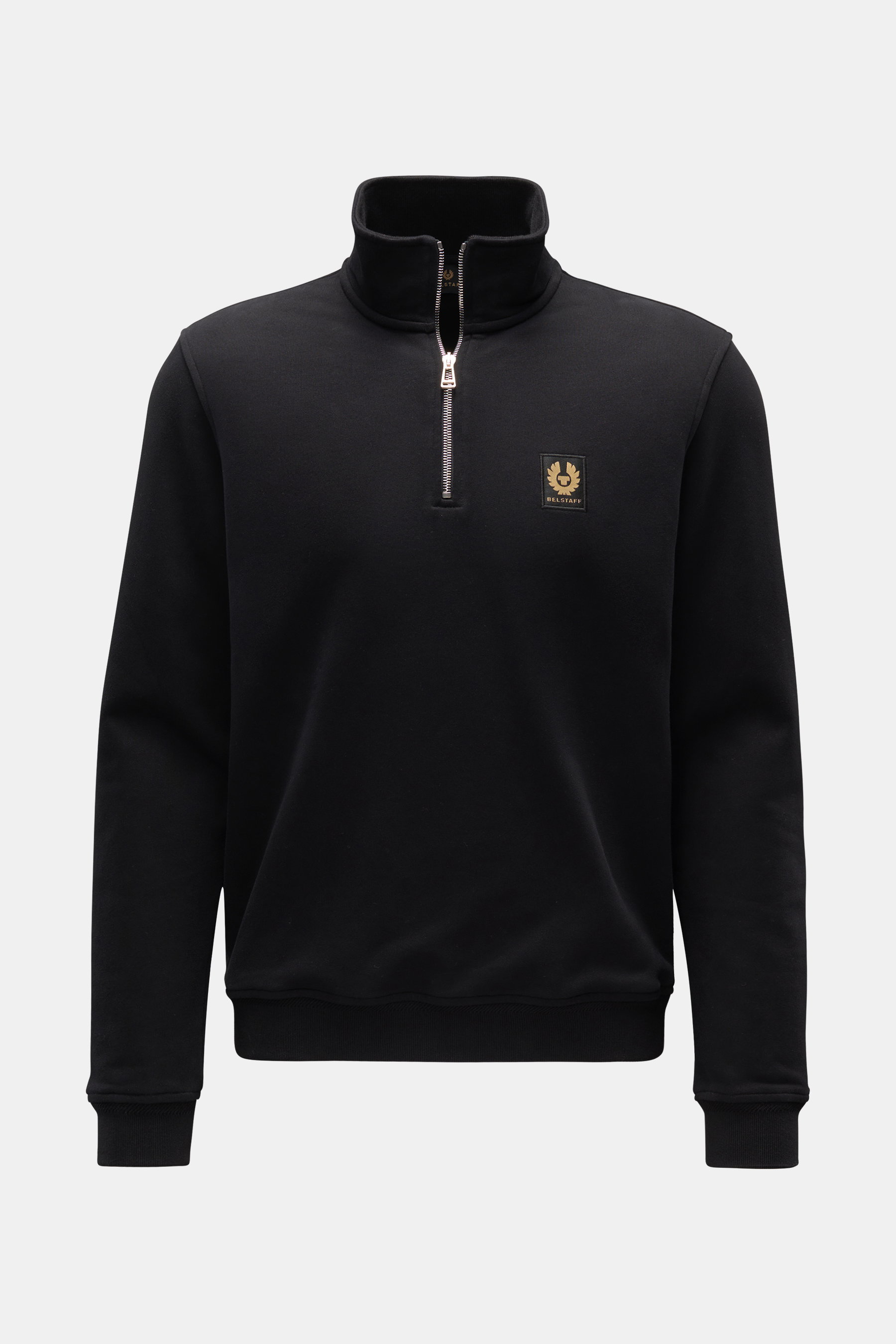 Belstaff Sweat-Troyer 'Quarter Zip' schwarz