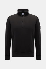 Stone Island Sweat Half-Zip Jumper 'Basic Sweat' Black