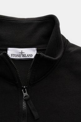 Stone Island Sweat Half-Zip Jumper 'Basic Sweat' Black