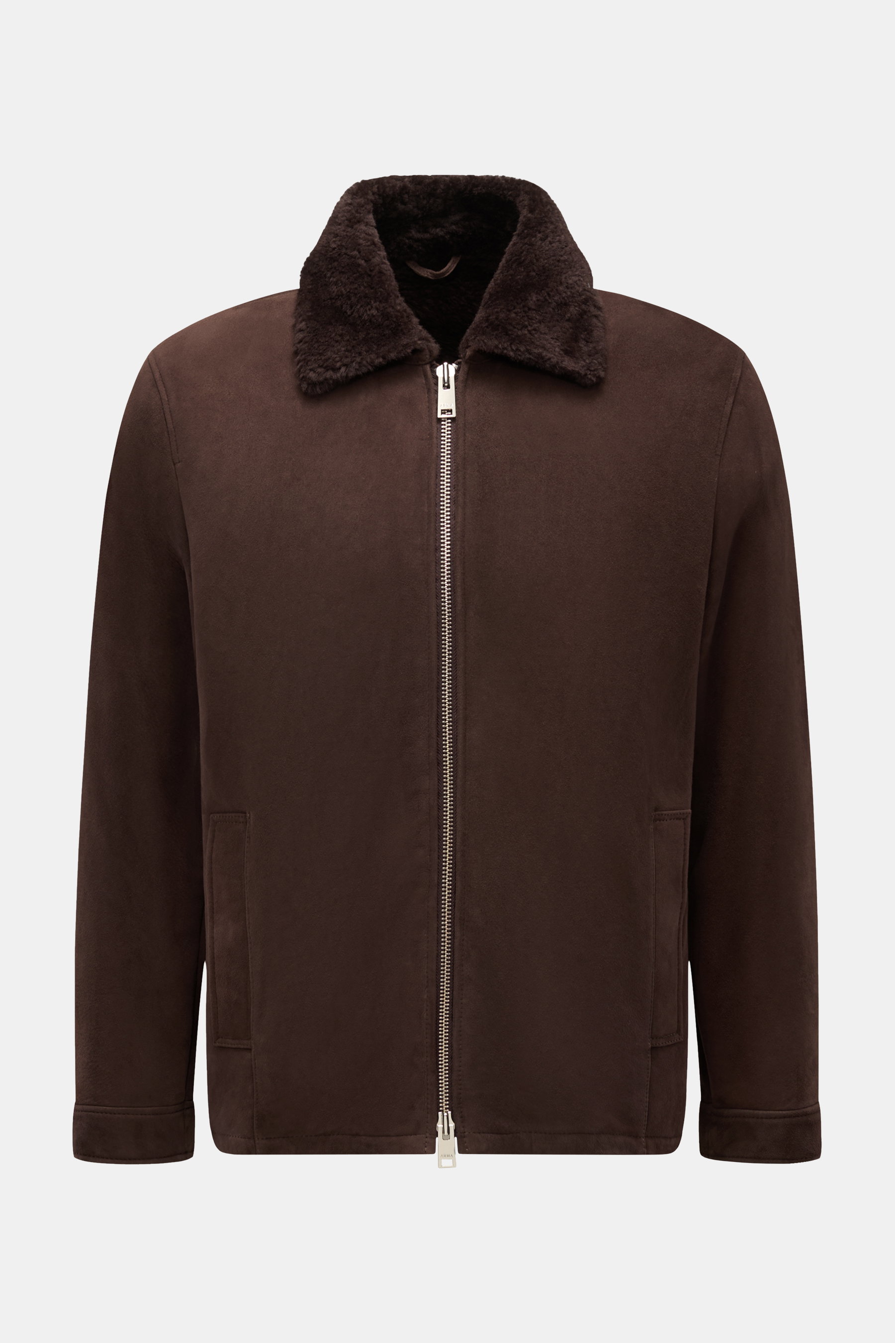 Arma Lammfelljacke 'Hara' dunkelbraun