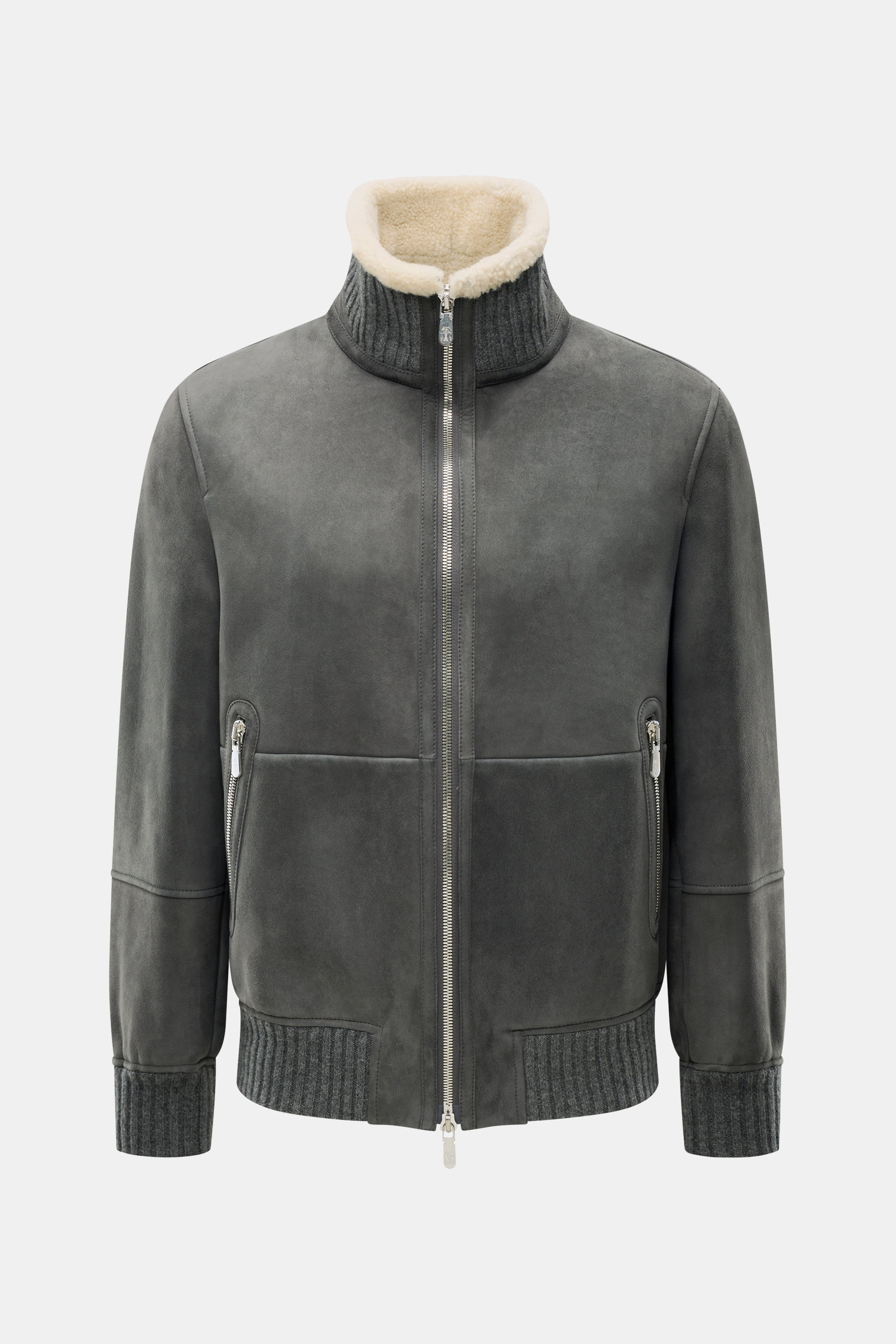 BRUNELLO CUCINELLI Dark Grey Blouson