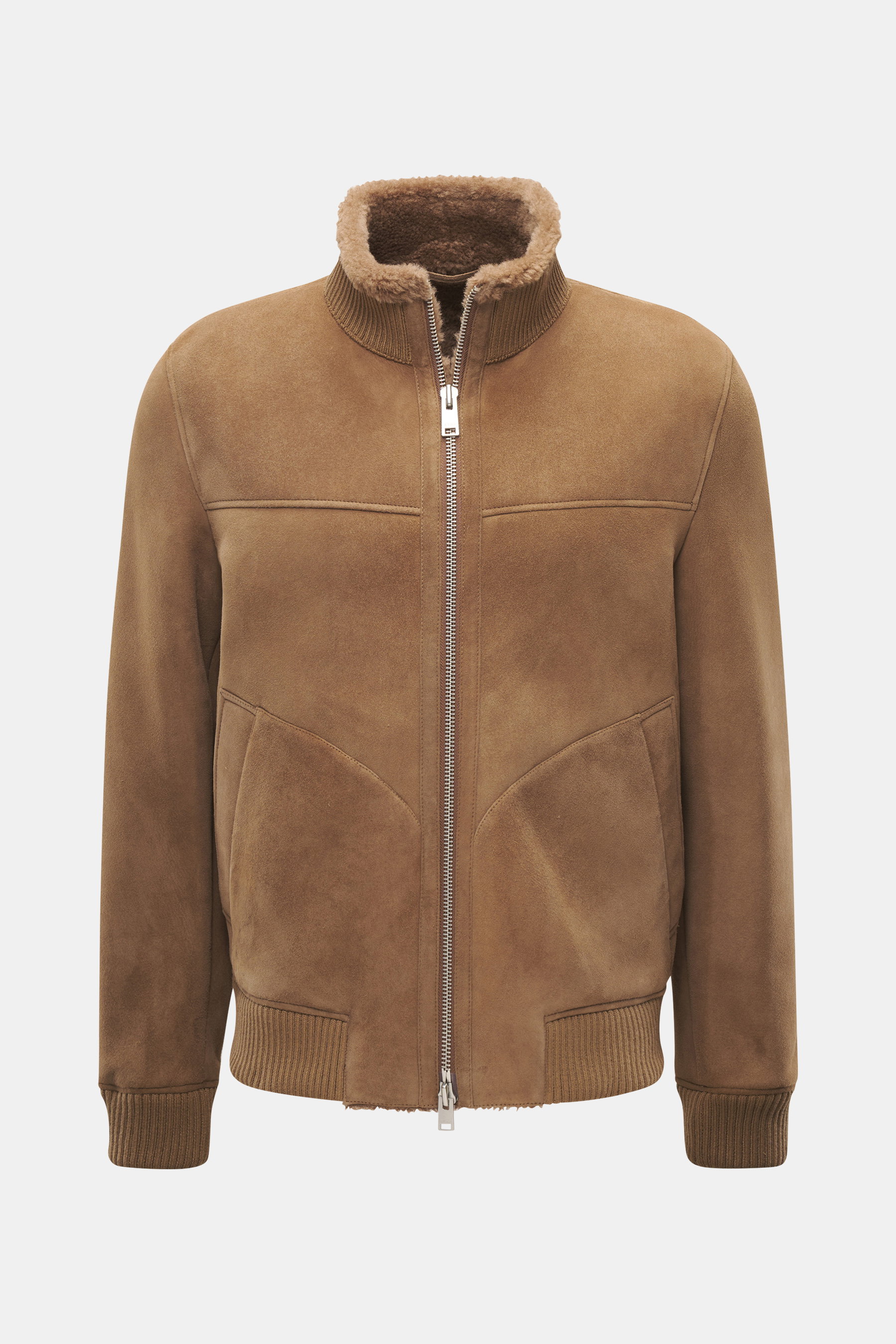 Arma Lammfellblouson 'Arek' braun