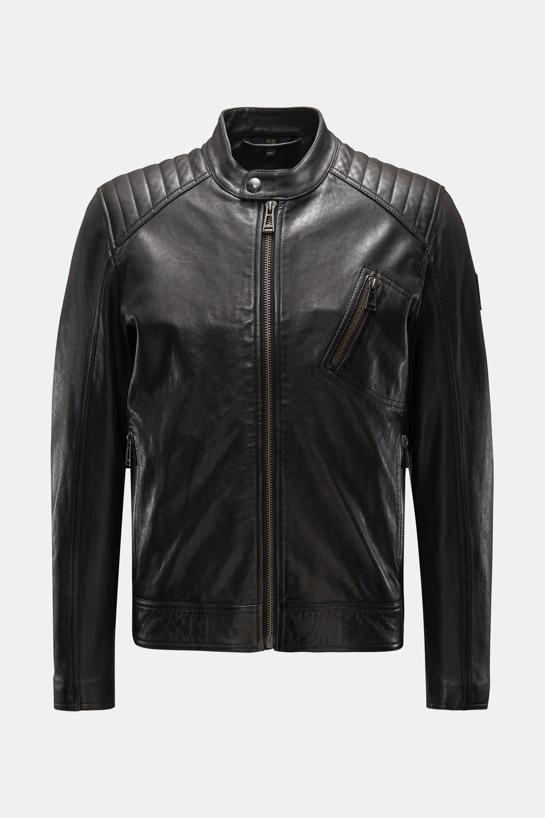 Belstaff Lederjacke 'V Racer 2.0' schwarz