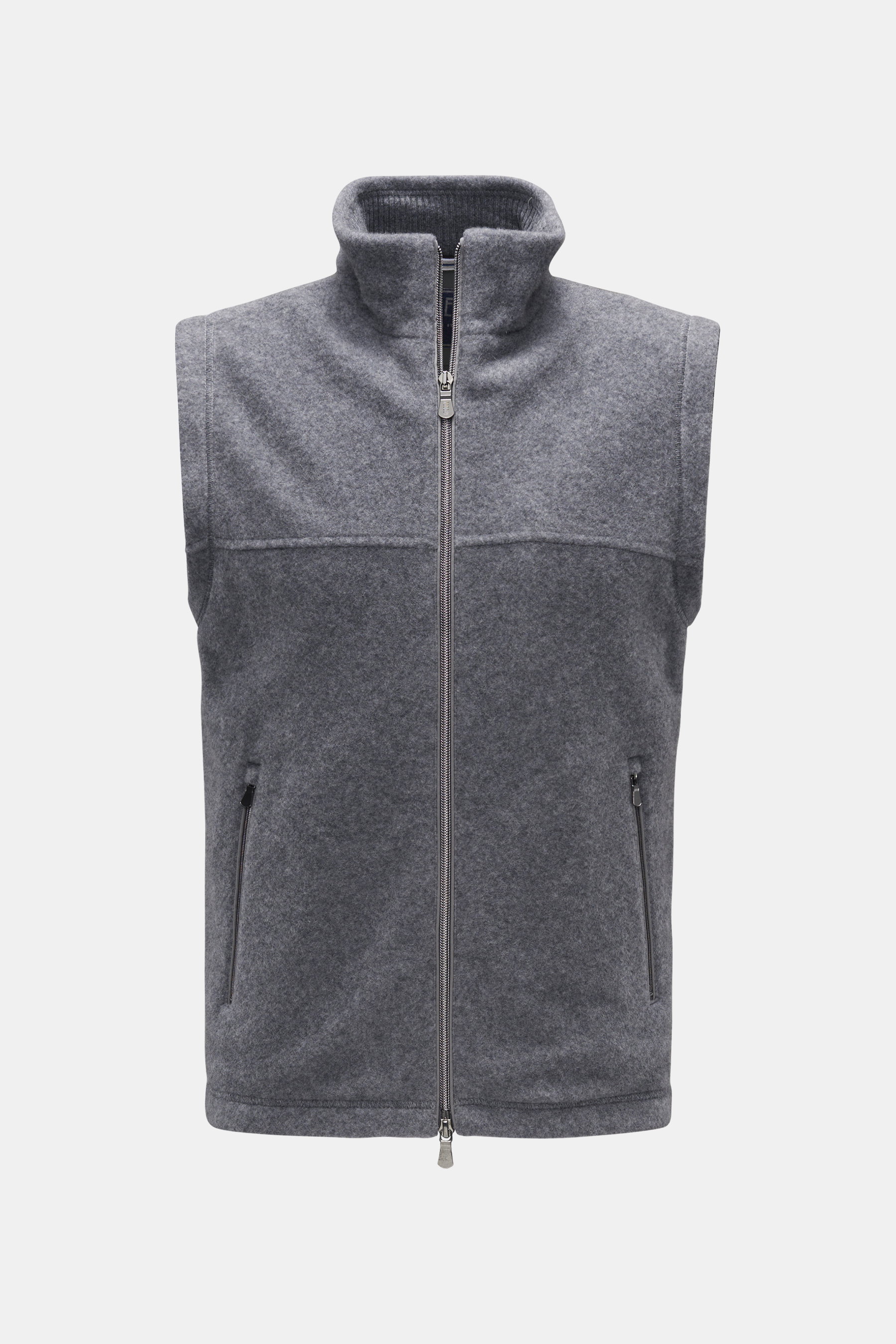 Fedeli Cashmere Weste grau