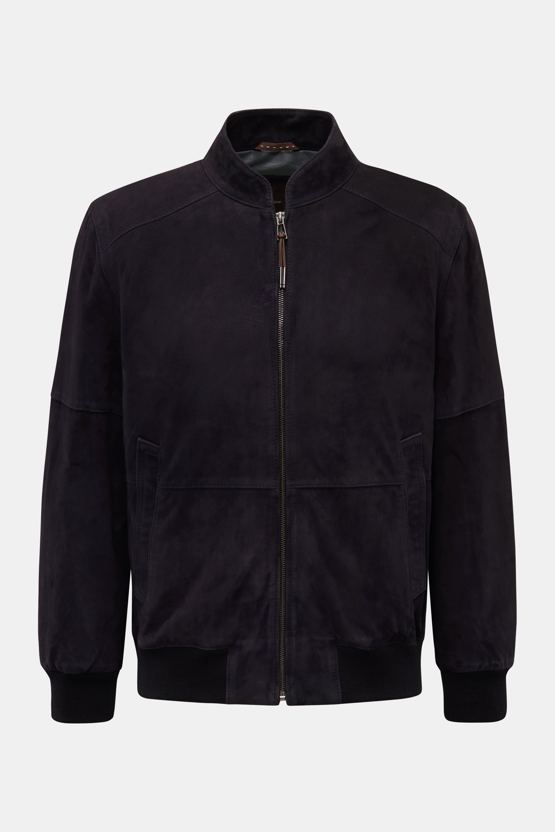 Windsor Veloursleder Blouson 'Borello' navy
