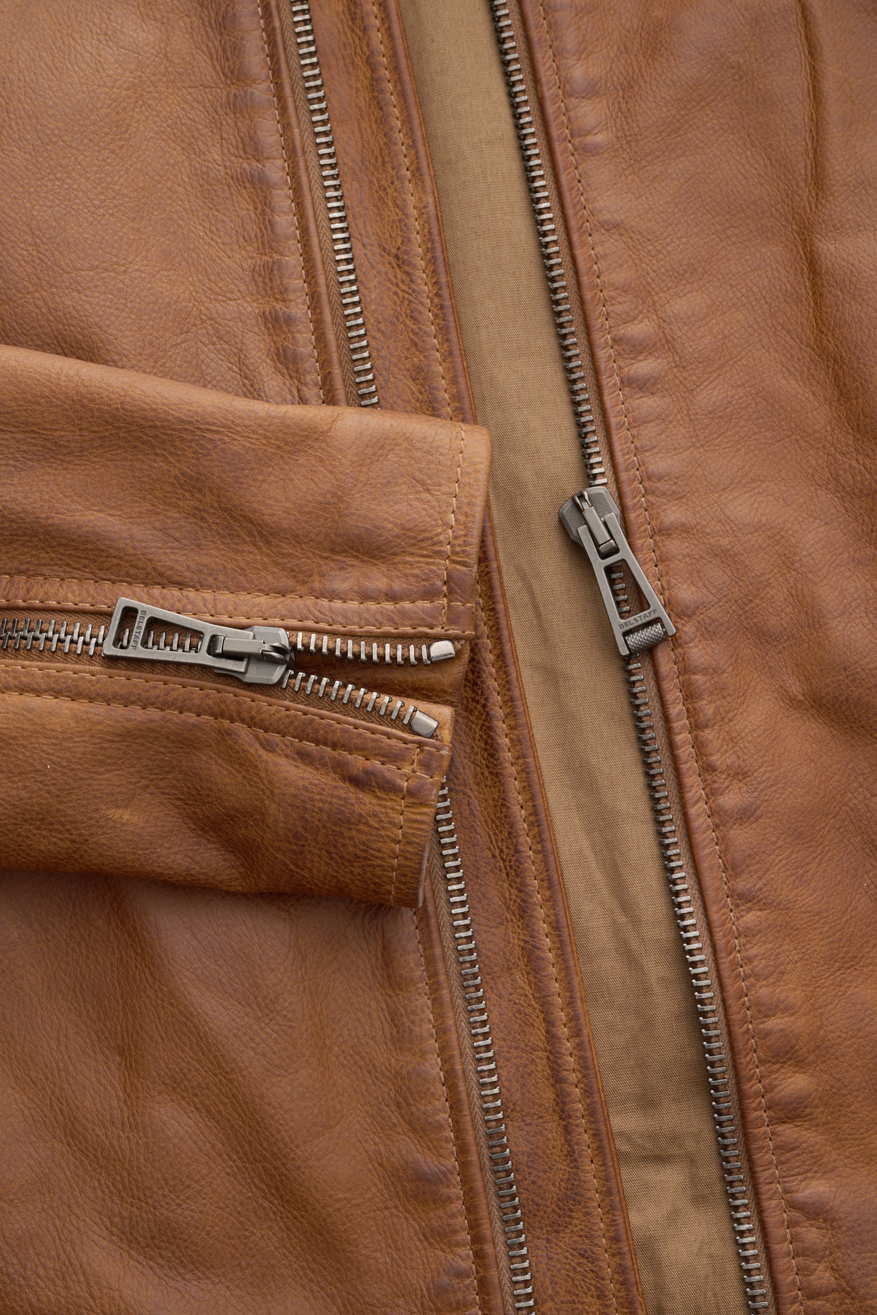 BELSTAFF leather jacket 'Outlaw' brown