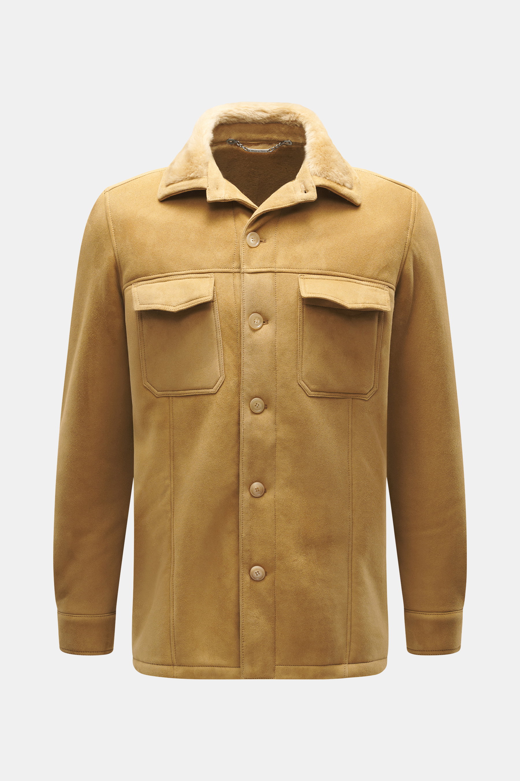 Rifugio Lammleder-Jacke camel