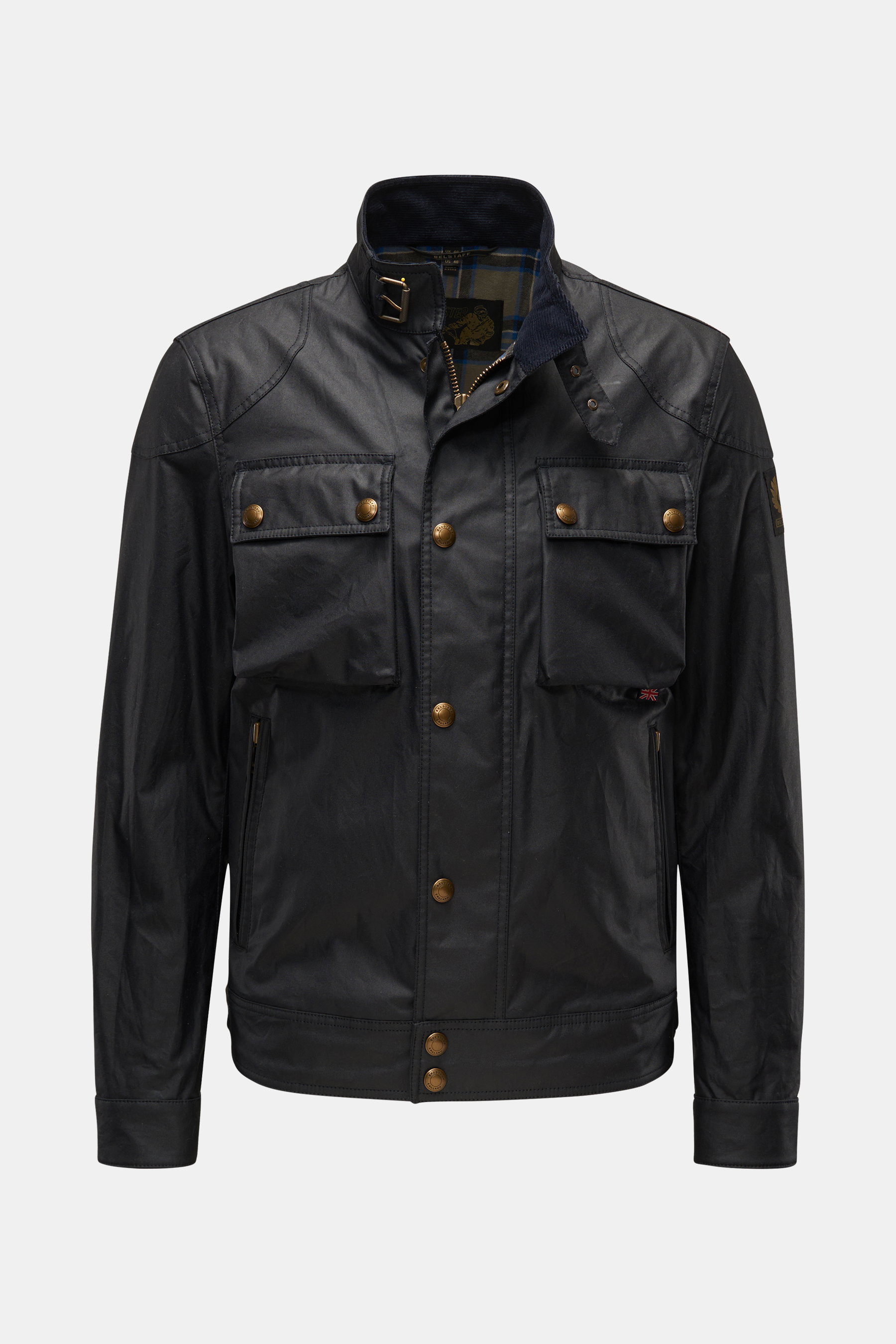 Belstaff Wachsjacke 'Racemaster' dark navy