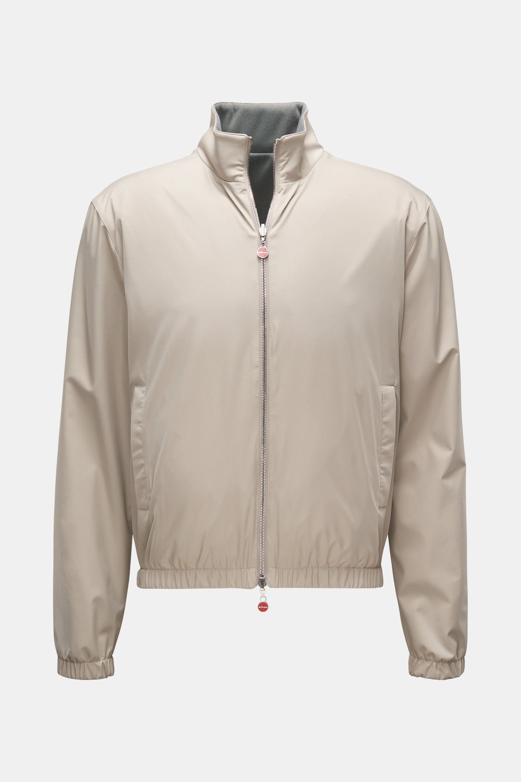 Kiton Wendeblouson beige/grau