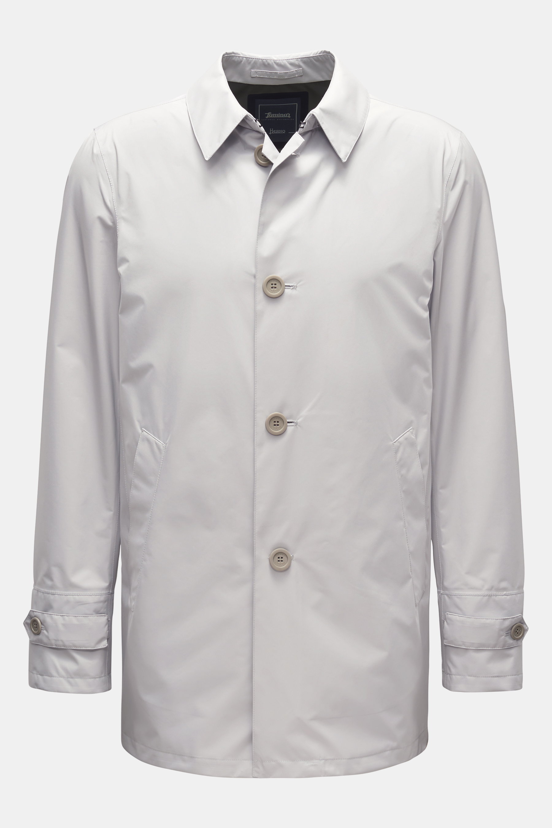Herno Laminar Jacket incl. bucket hat light grey