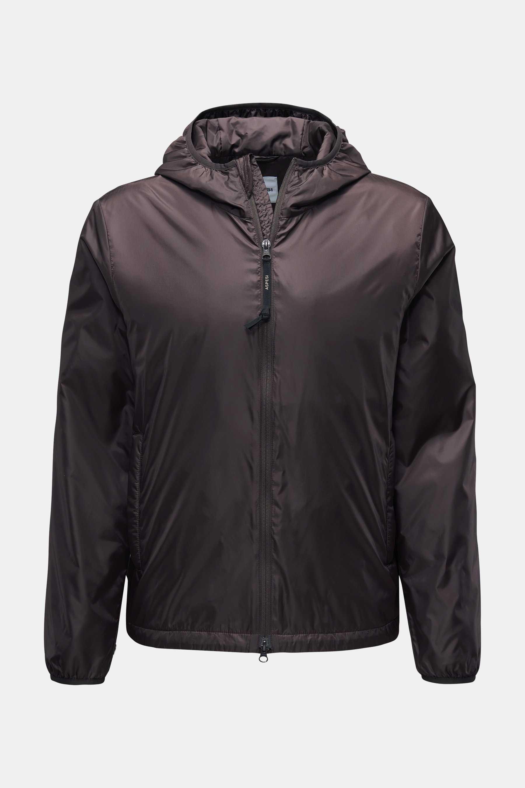 Aspesi Jacke 'Cappuccio' dunkelbraun