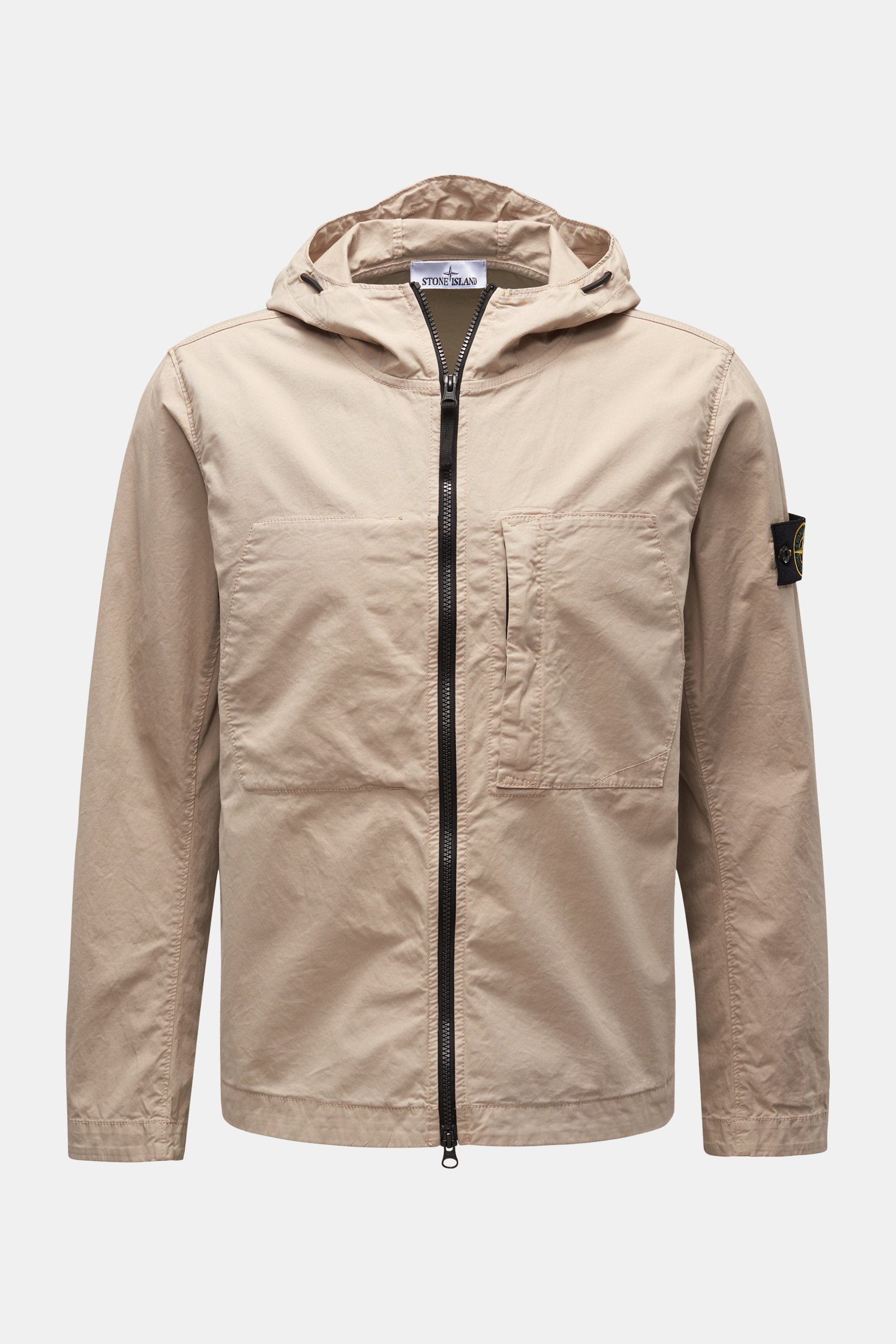Stone Island Jacke 'Supima Cotton Twill Stretch-TC' beige