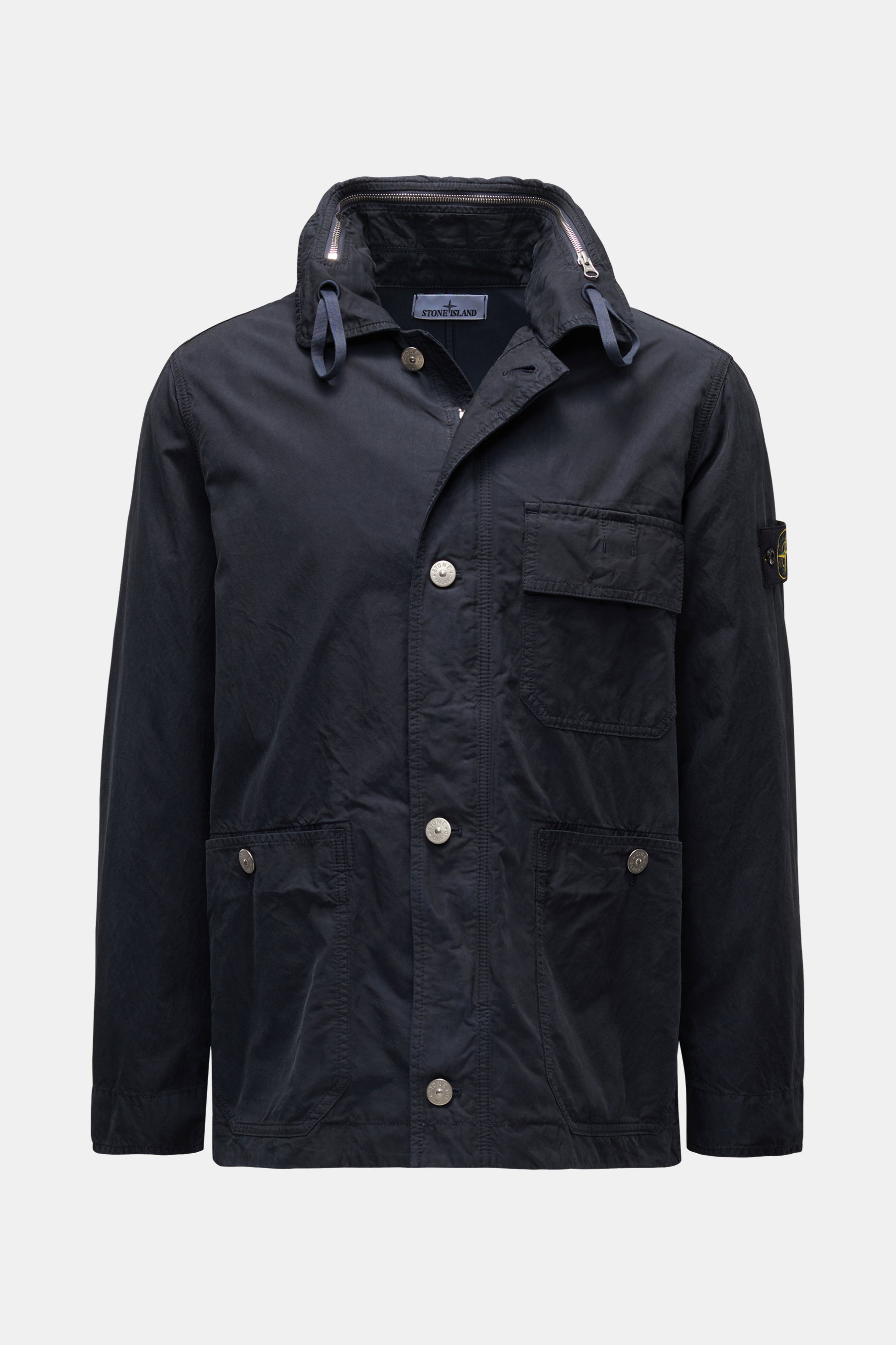 Stone Island Jacke 'Cupro Cotton Twill-TC' navy