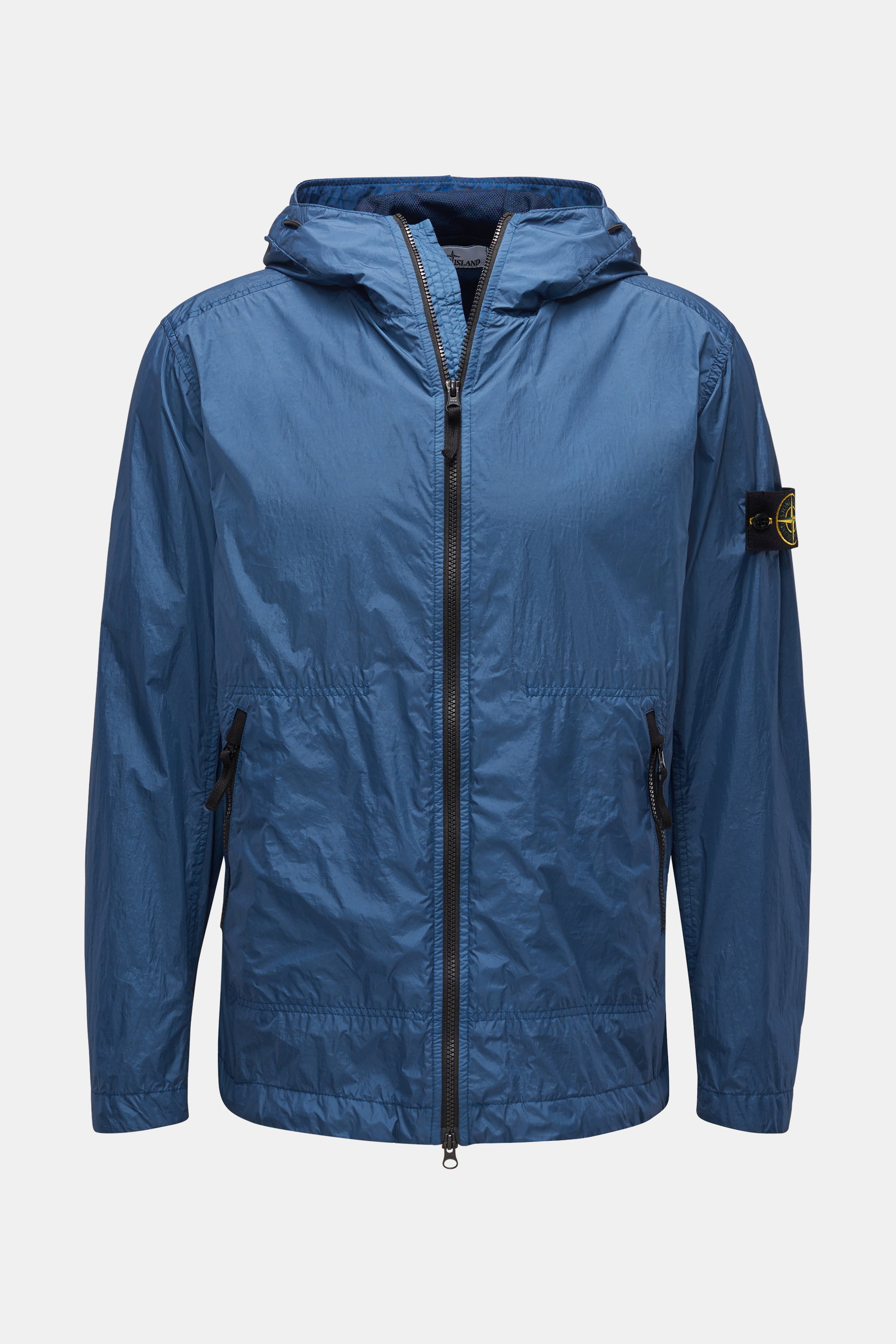 Stone Island Jacke 'Garment Dyed Crinkle Reps NY' dunkelblau