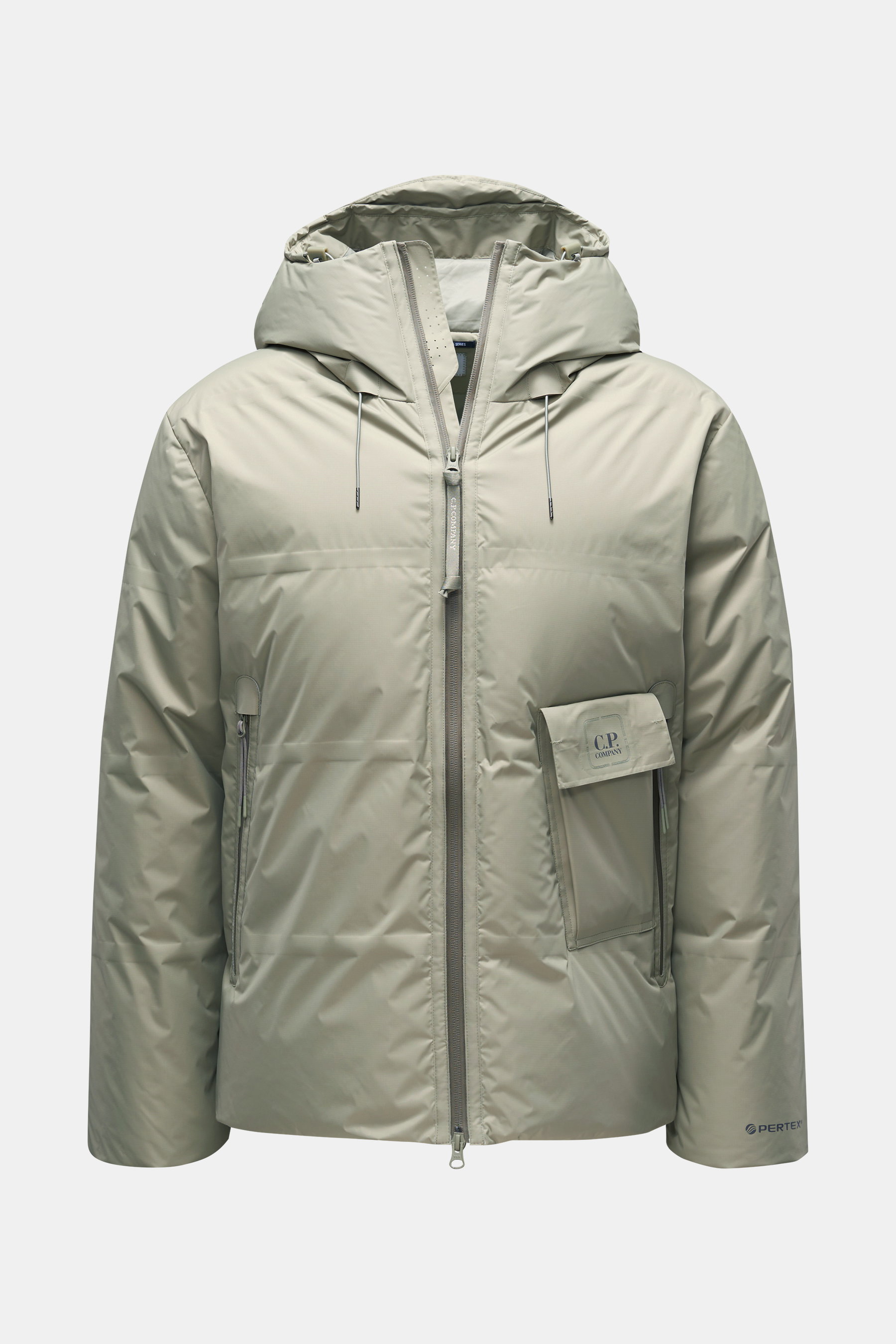 C.P. Company Daunenjacke 'Baffled' graugrün