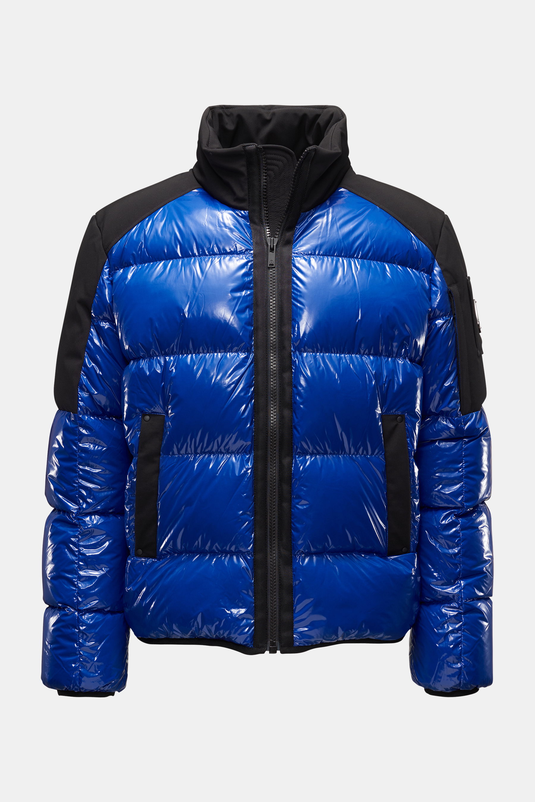 Moose Knuckles Daunenjacke 'Dugald' blau/schwarz