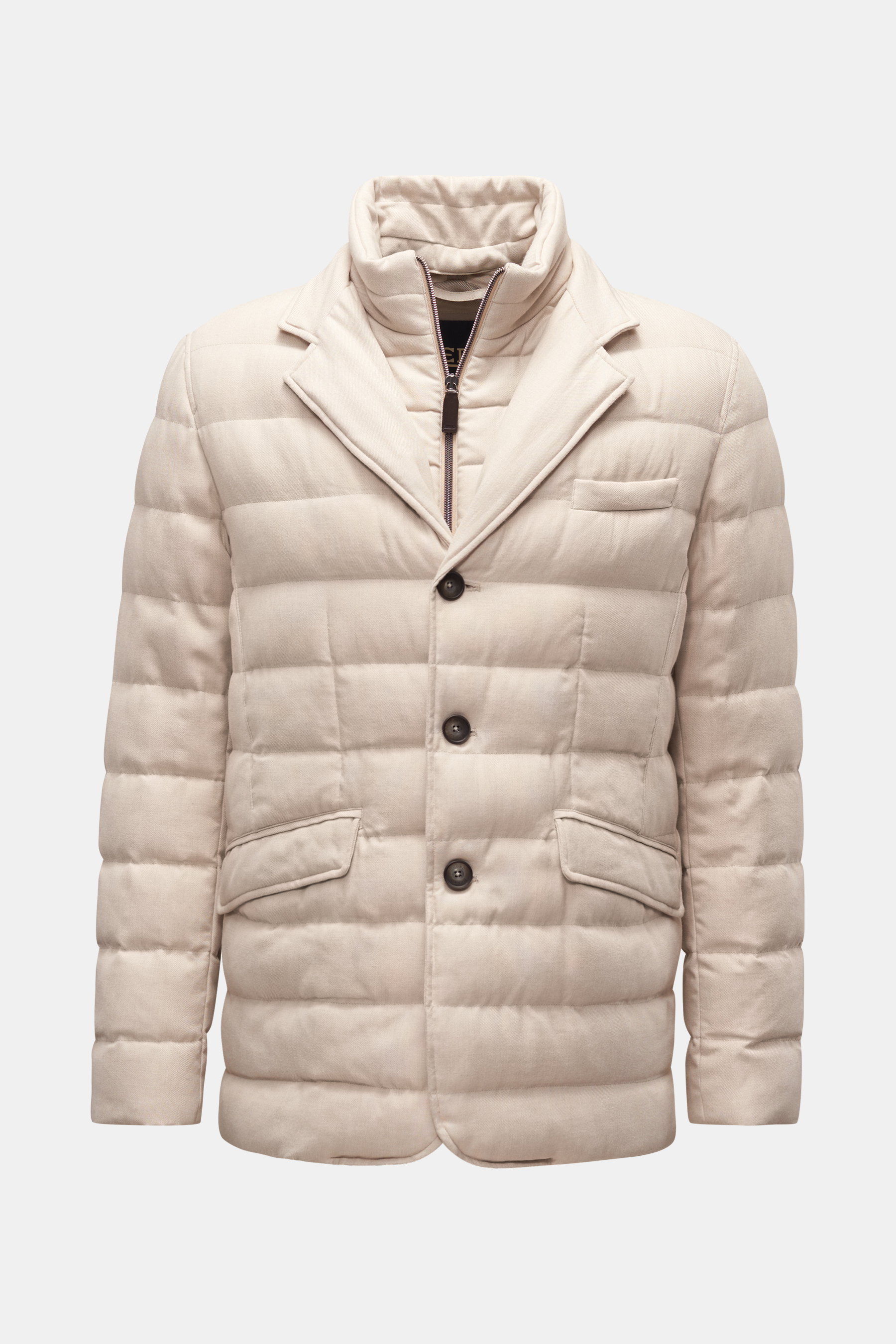 Herno Quilted jacket beige