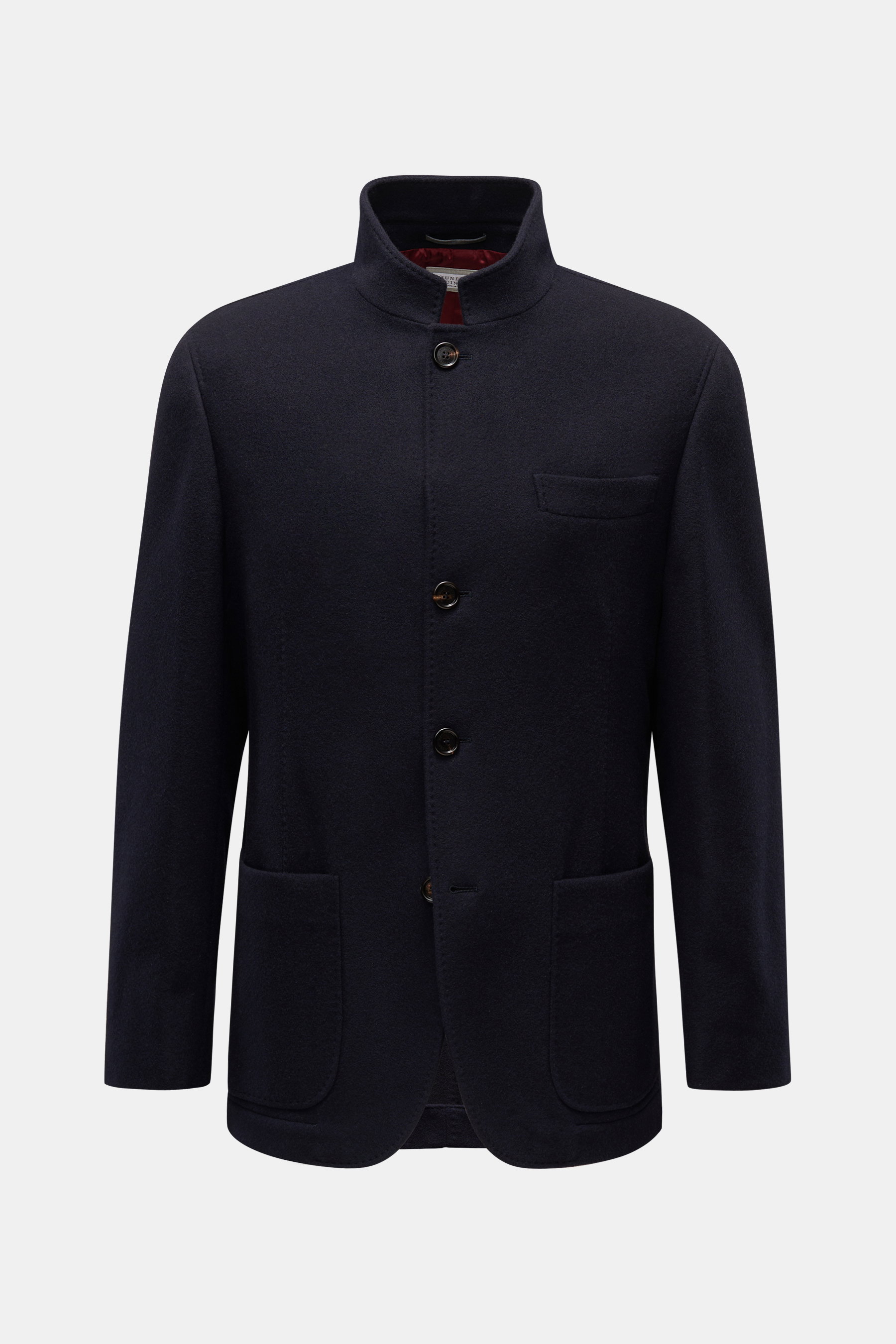 Brunello Cucinelli Cashmere Jacke navy