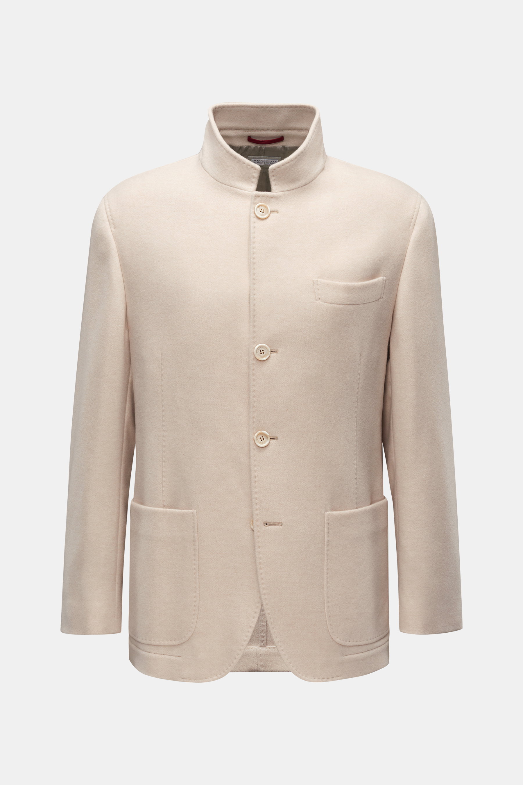 Brunello Cucinelli Cashmere Jacke beige