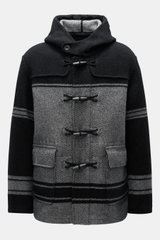 C.P. Company Jacke 'C.P. Duffel' schwarz/hellgrau