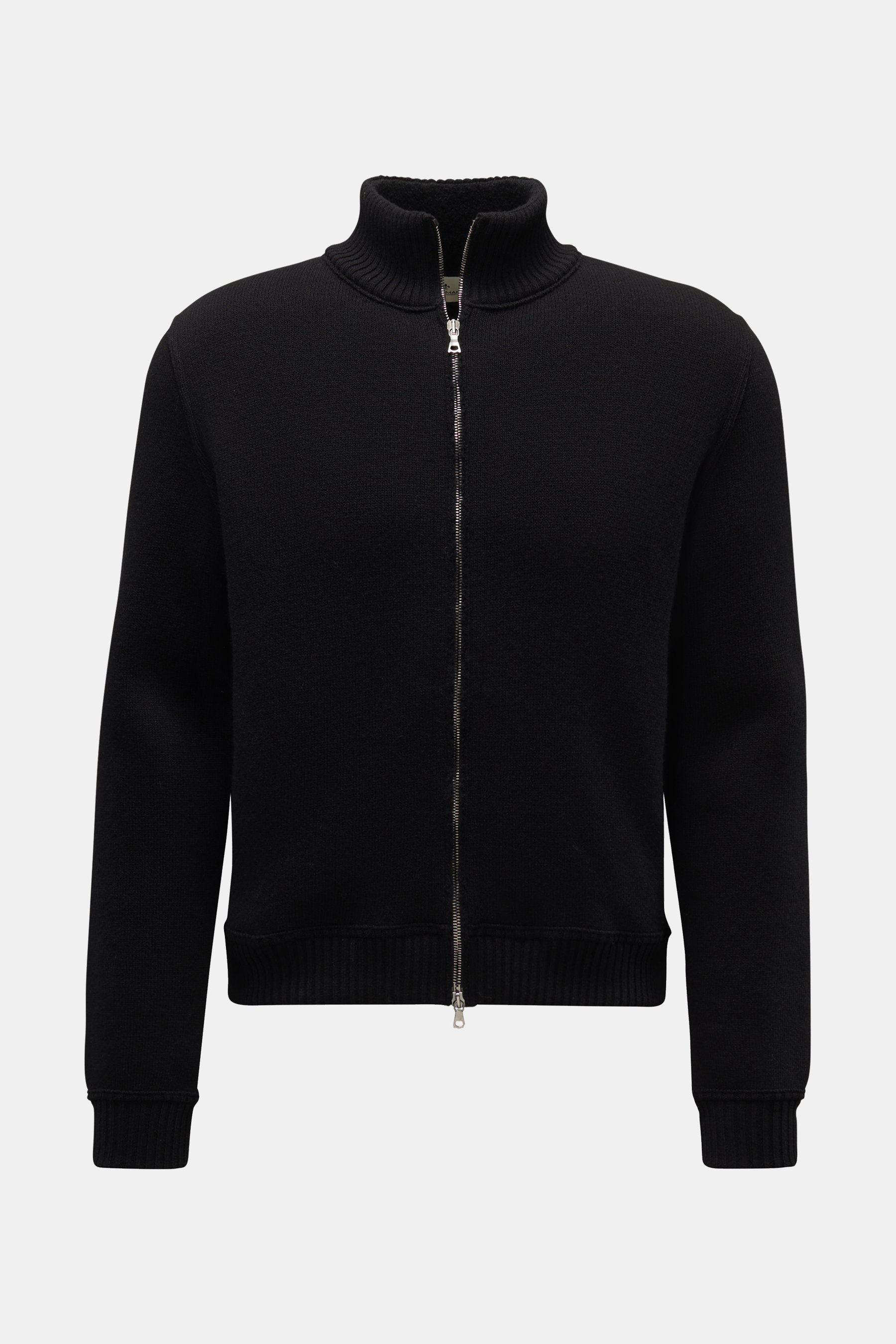 Bruno Manetti Strickblouson schwarz