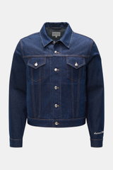 Maison Kitsuné Jeansjacke 'Trucker' navy
