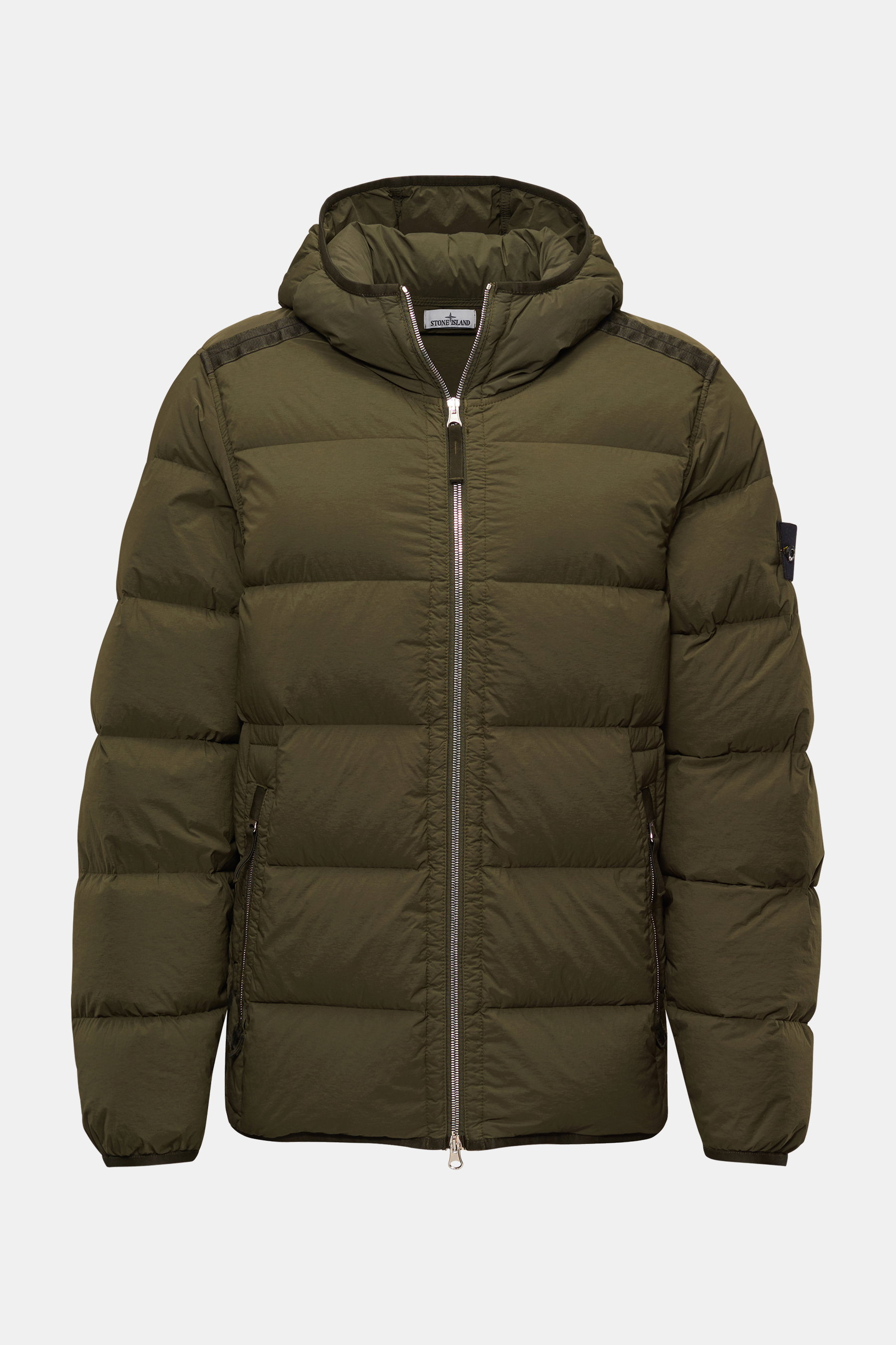 Stone Island Daunenjacke 'Seamless Tunnel Nylon Down-TC' oliv