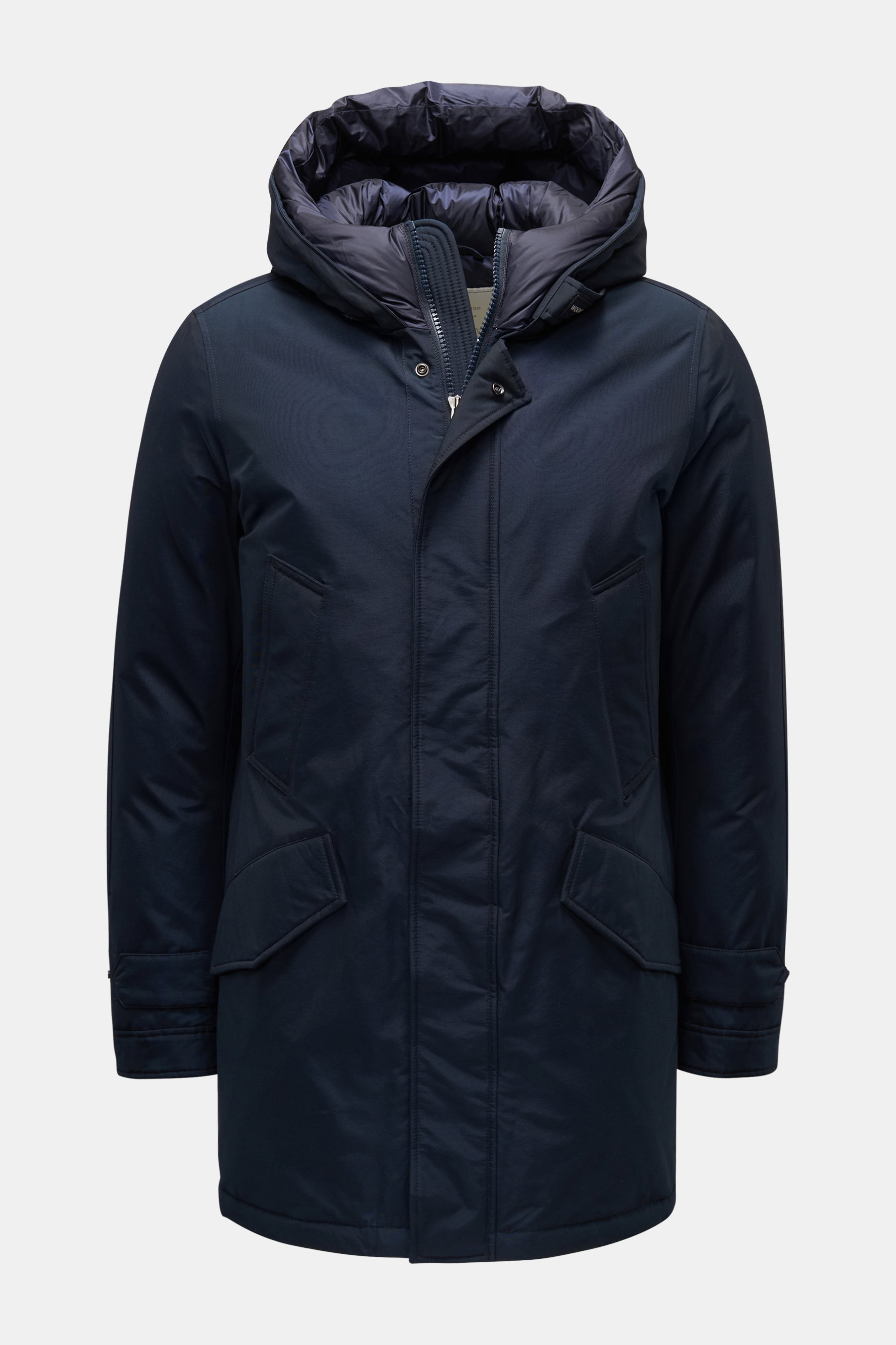 Woolrich Daunenparka 'Polar High Collar Parka' navy