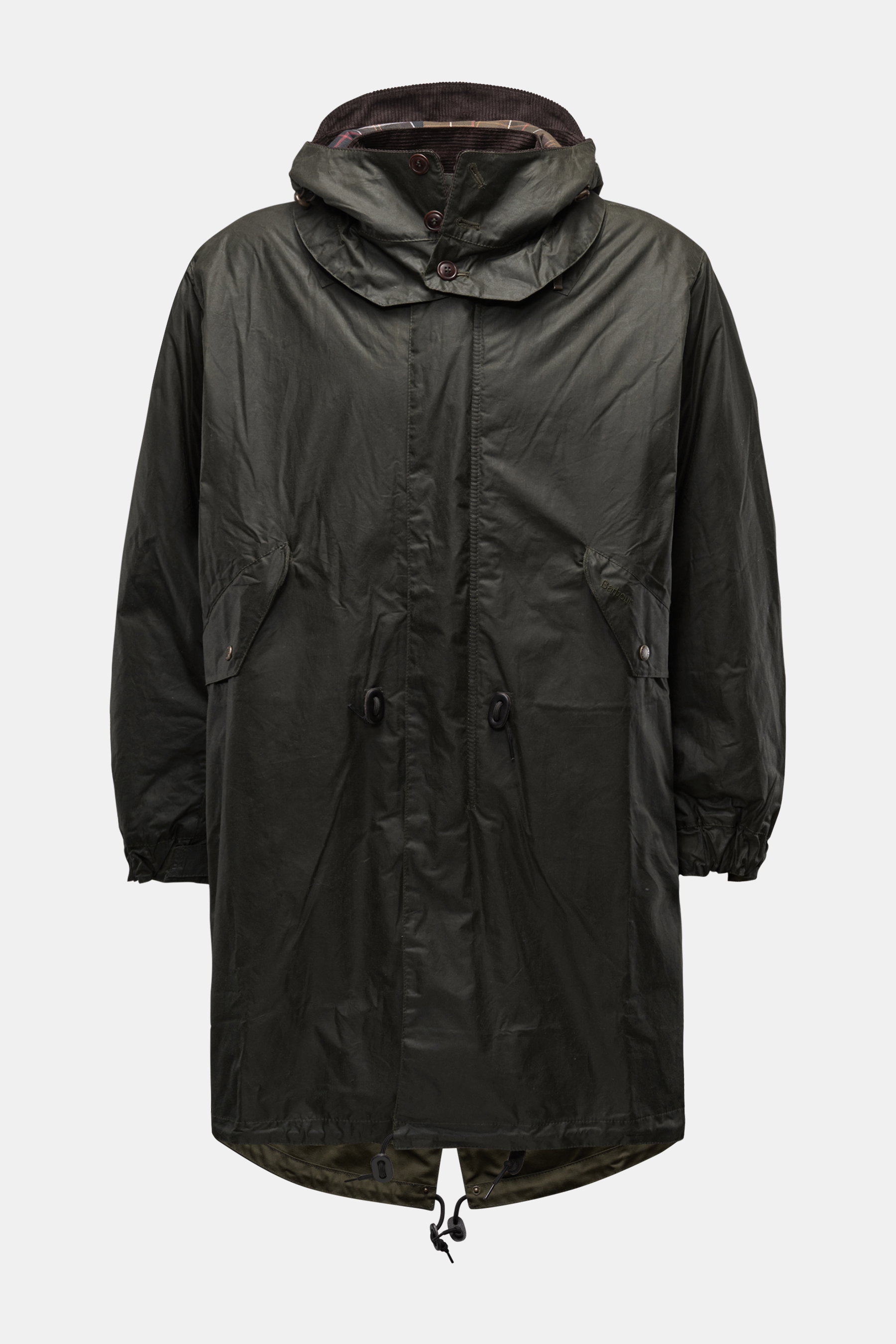 Barbour Wachsparka 'Torrent' oliv